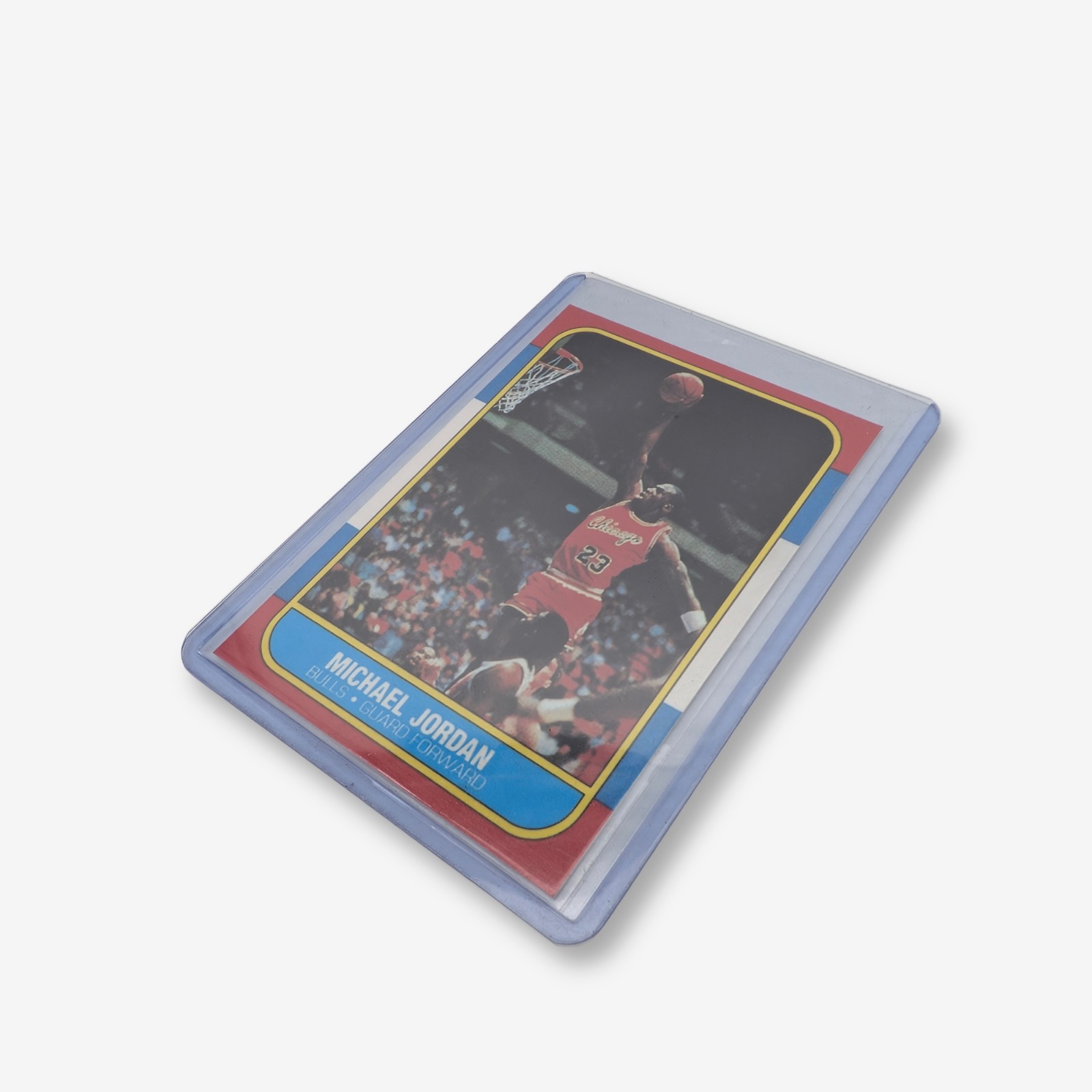 Michael Jordan 1986 Sports Stars USA Rookie Card Reprint — Lot 012