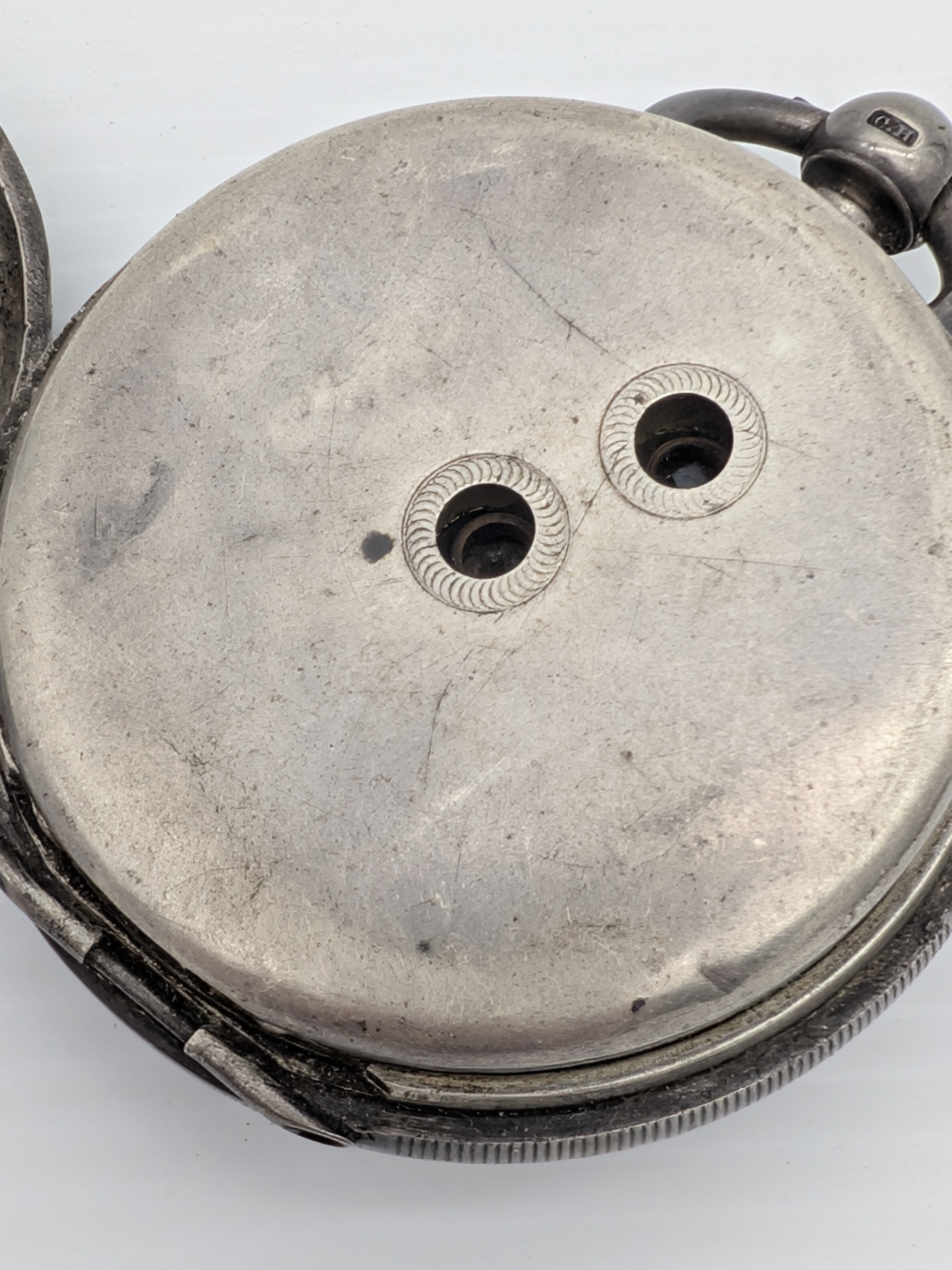 Collection of 19th Century hallmarked Silver Pocket Watches & modern Travel Clocks — Lot 002, photograph 7
