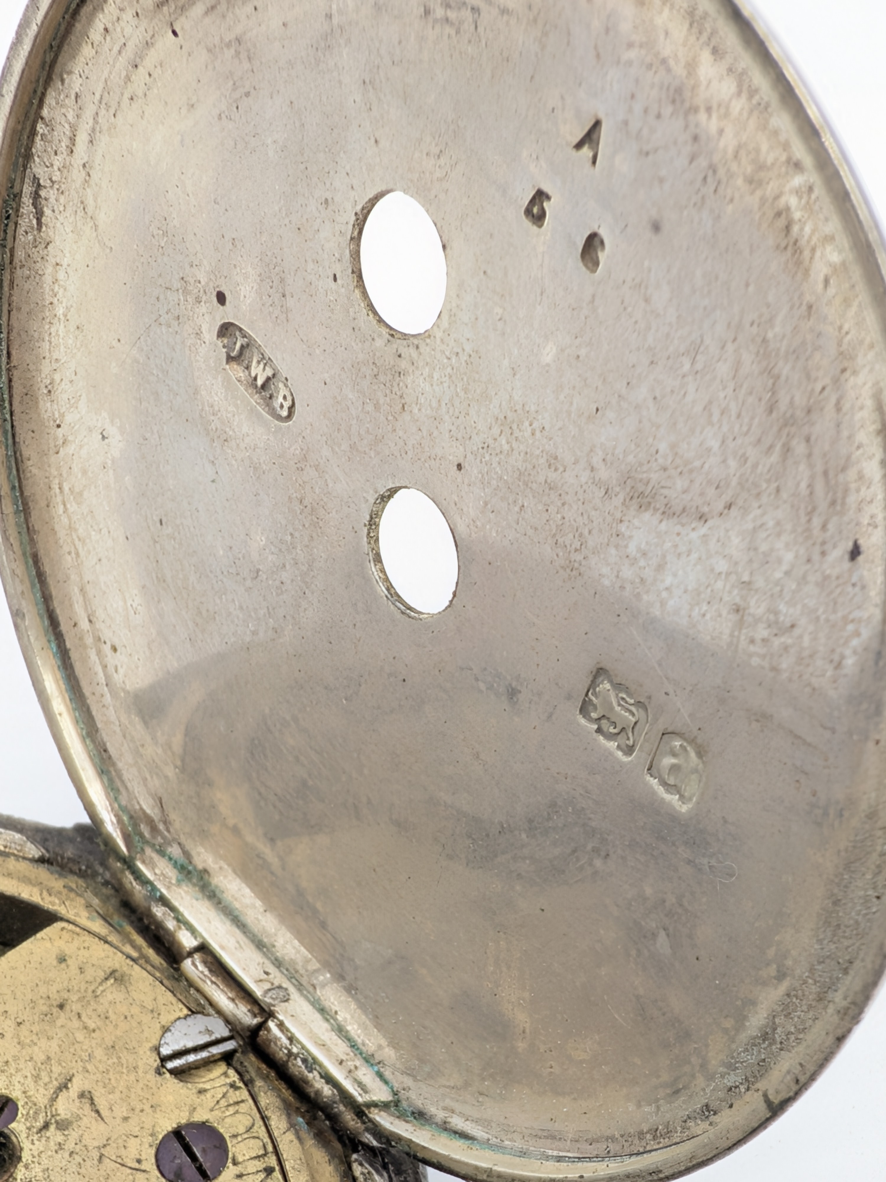 Collection of 19th Century hallmarked Silver Pocket Watches & modern Travel Clocks — Lot 002, photograph 8