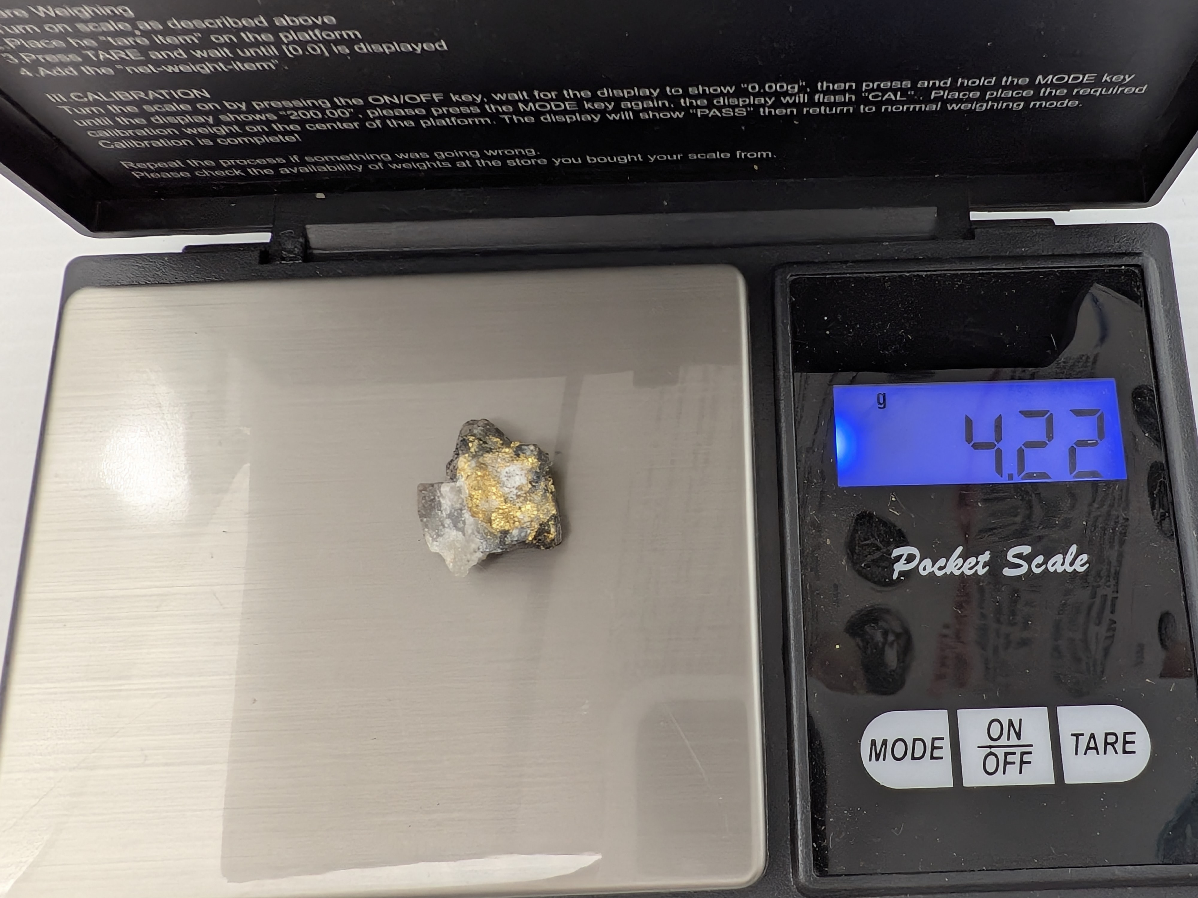 Gold Bearing Rock Specimens — Lot 004, photograph 4