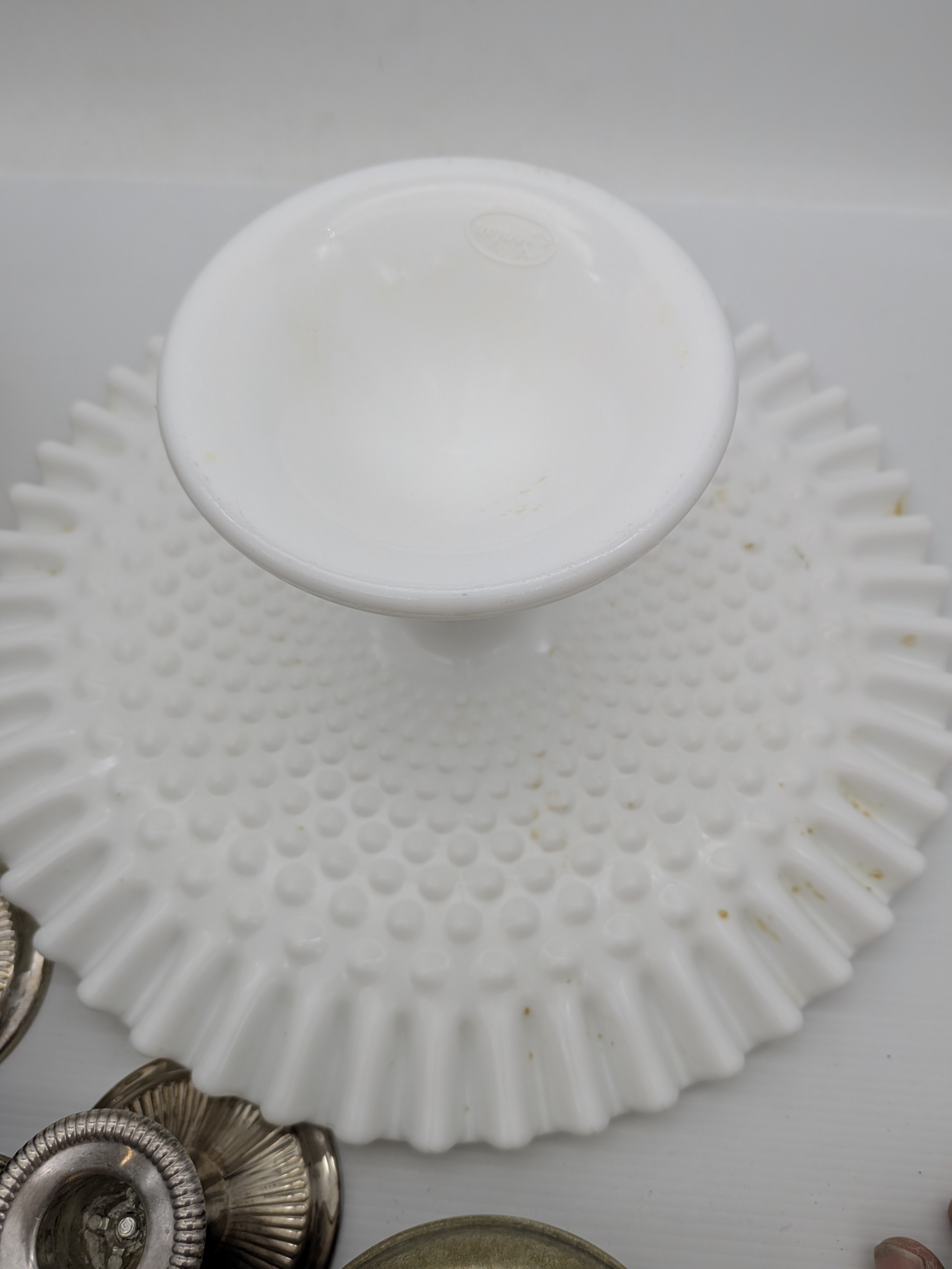 Lot of Assorted Vintage Silver Plate and Ceramic Homewares Sundries — Lot 017, photograph 6