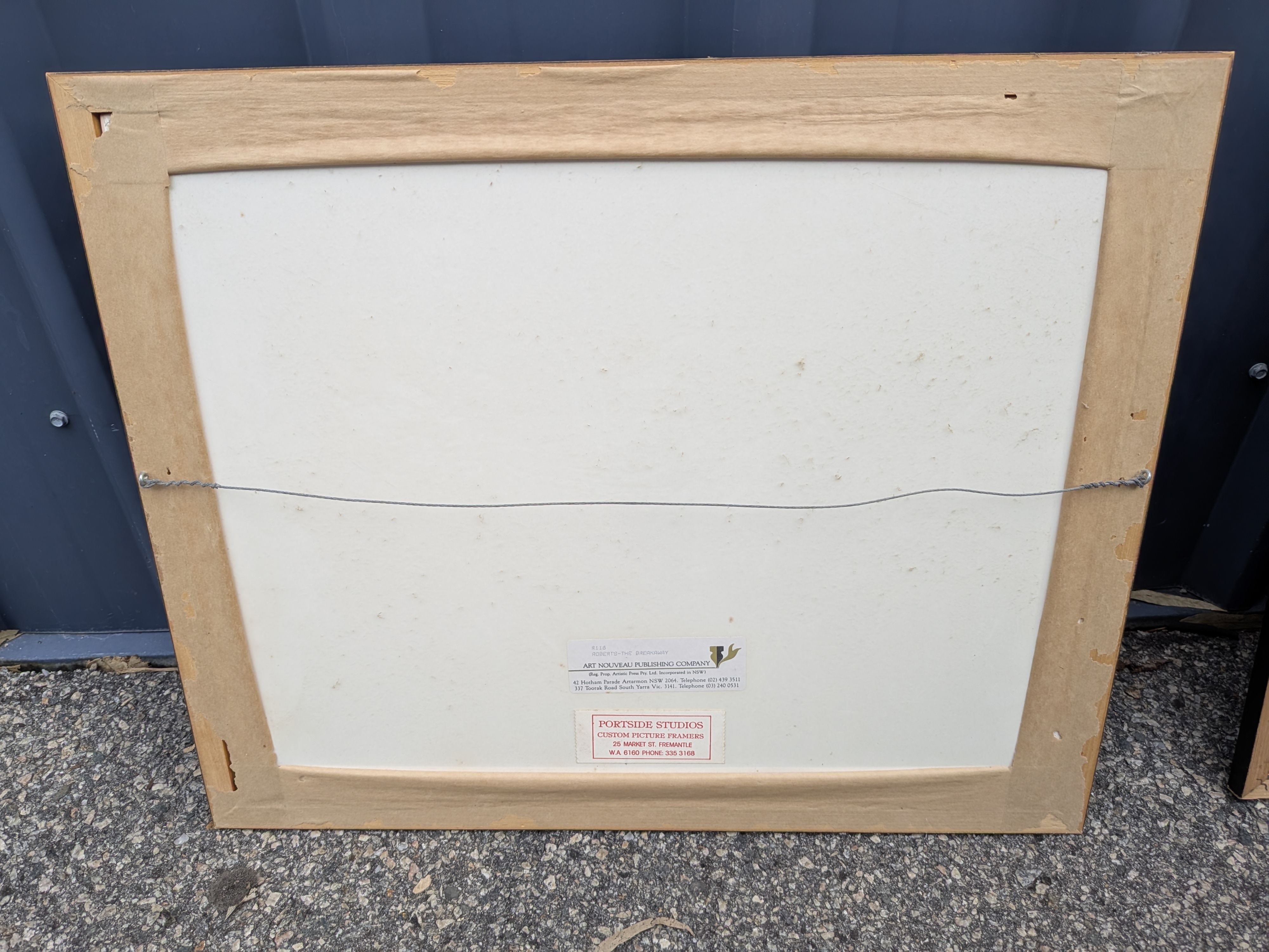 Pair of Framed Reproduction Art Prints, late 20th Century — Lot 104, photograph 4