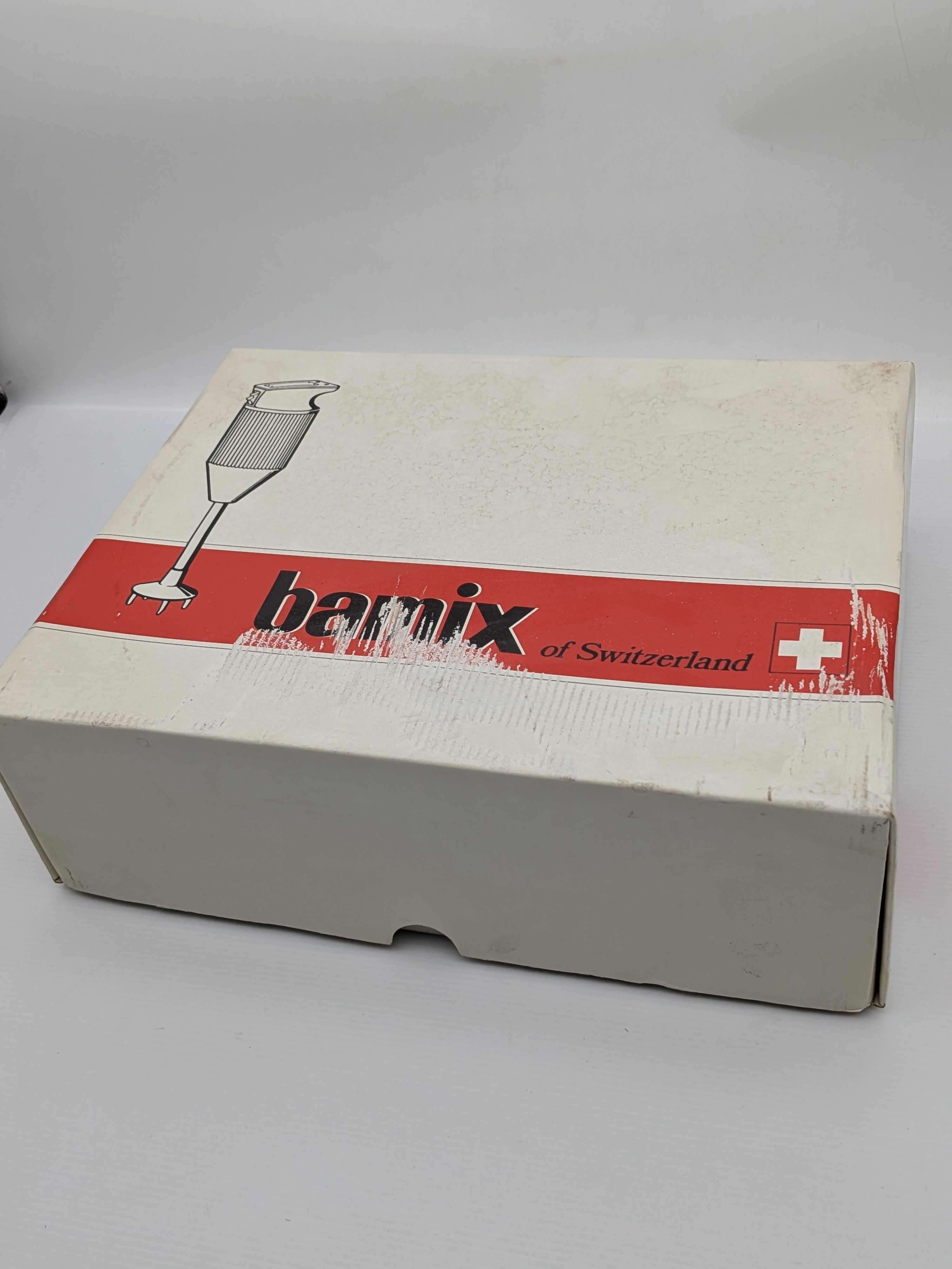 Vintage Bamix of Switzerland Hand Blender Set in Original Box — Lot 125, photograph 2