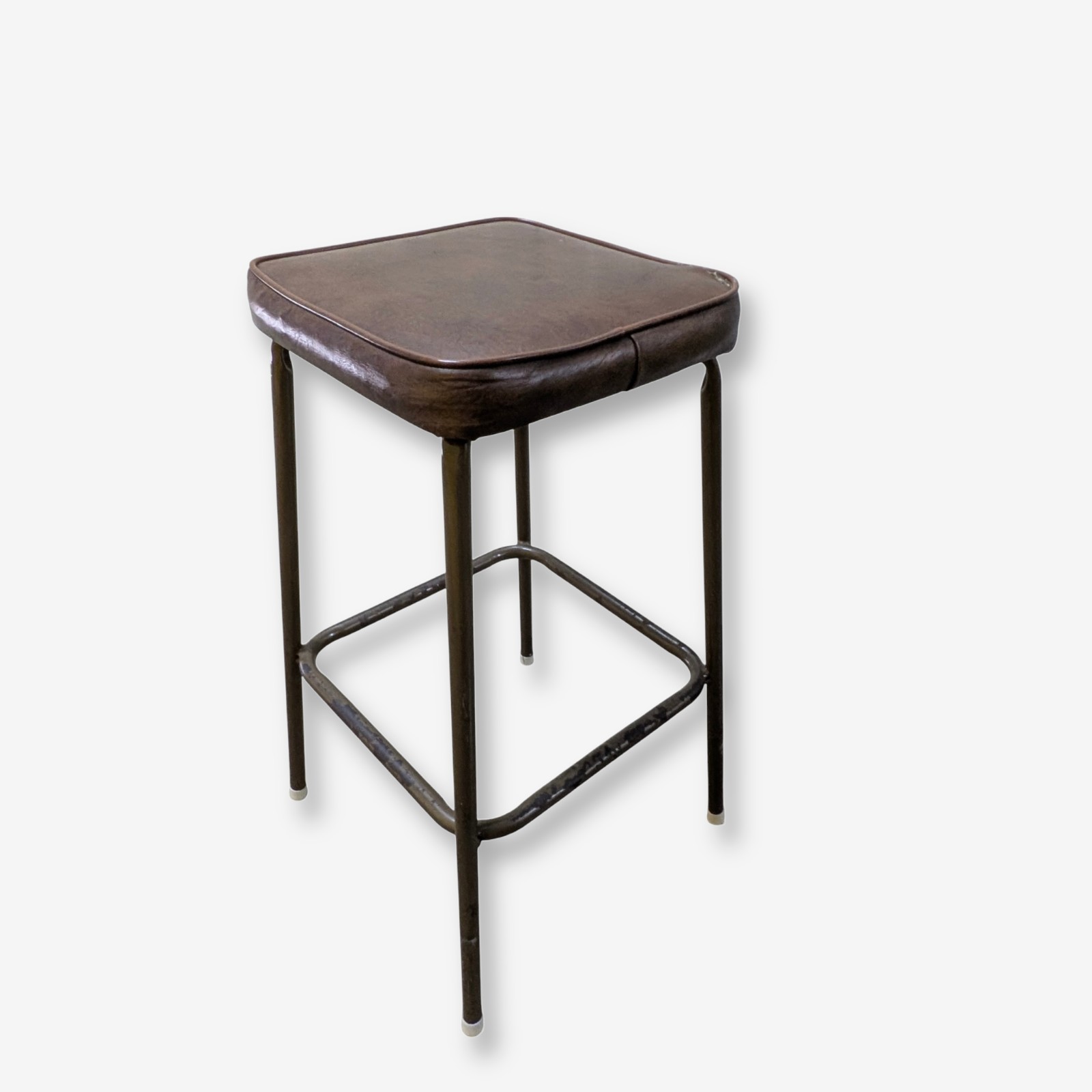 Vintage Industrial Style Bar Stool — Lot 010