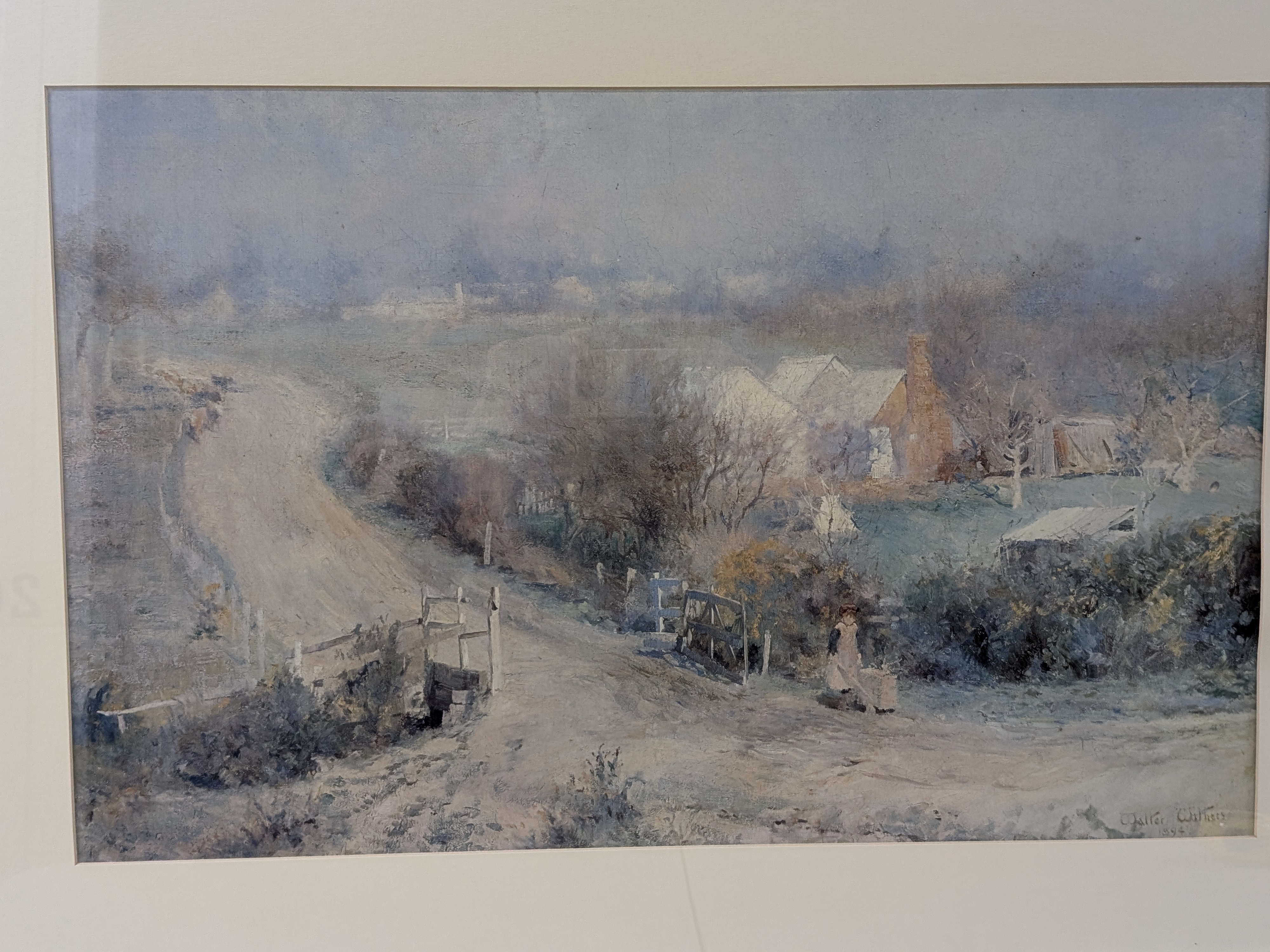 Walter Withers (1854-1914) 'A Bright Winter Morning', 1894. Late 20th Century Print. — Lot 023, photograph 3