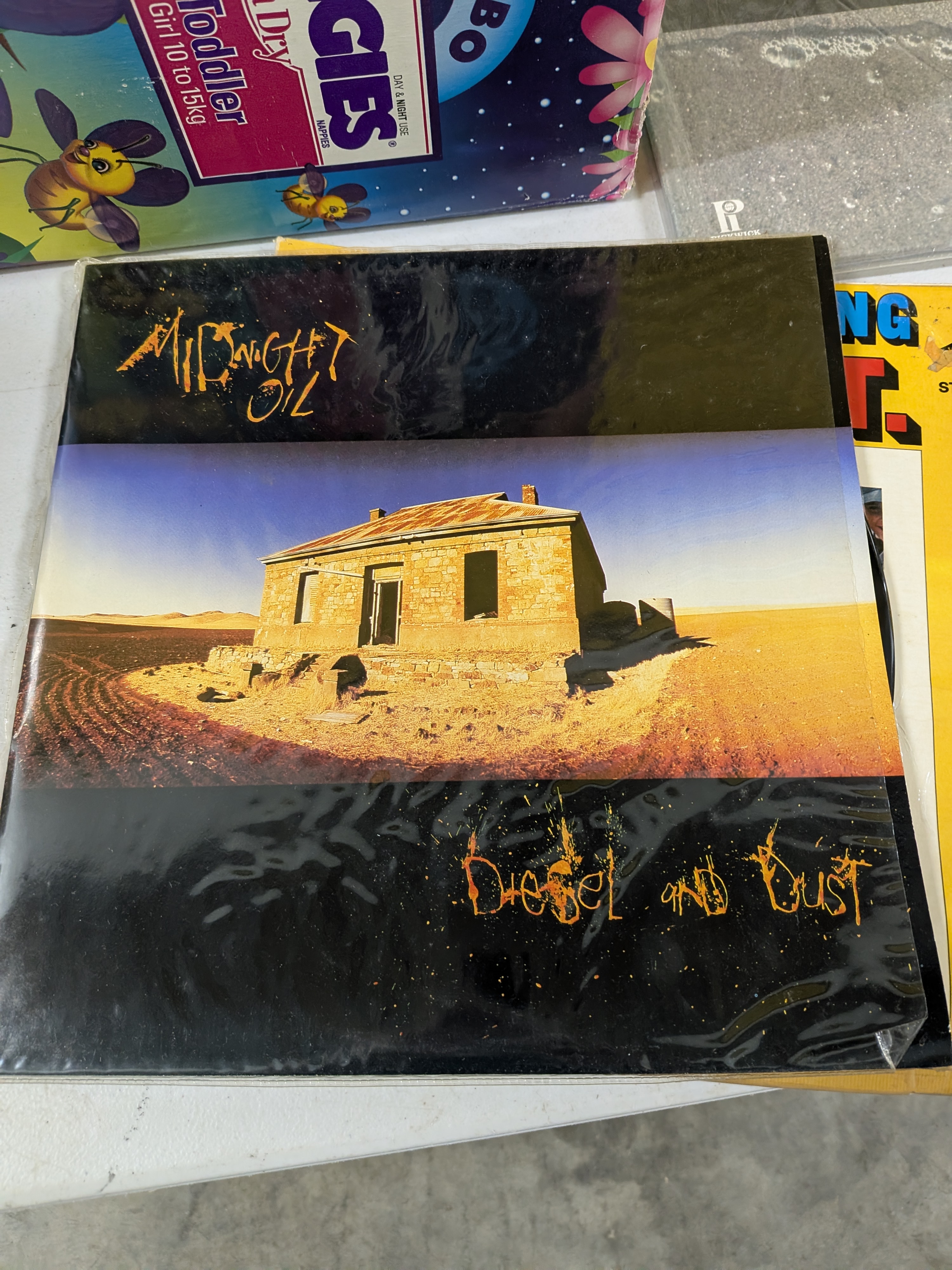 Lot of Assorted Vintage Vinyl LPs including The Beatles, The Beach Boys, Bill Haley... — Lot 037, photograph 3
