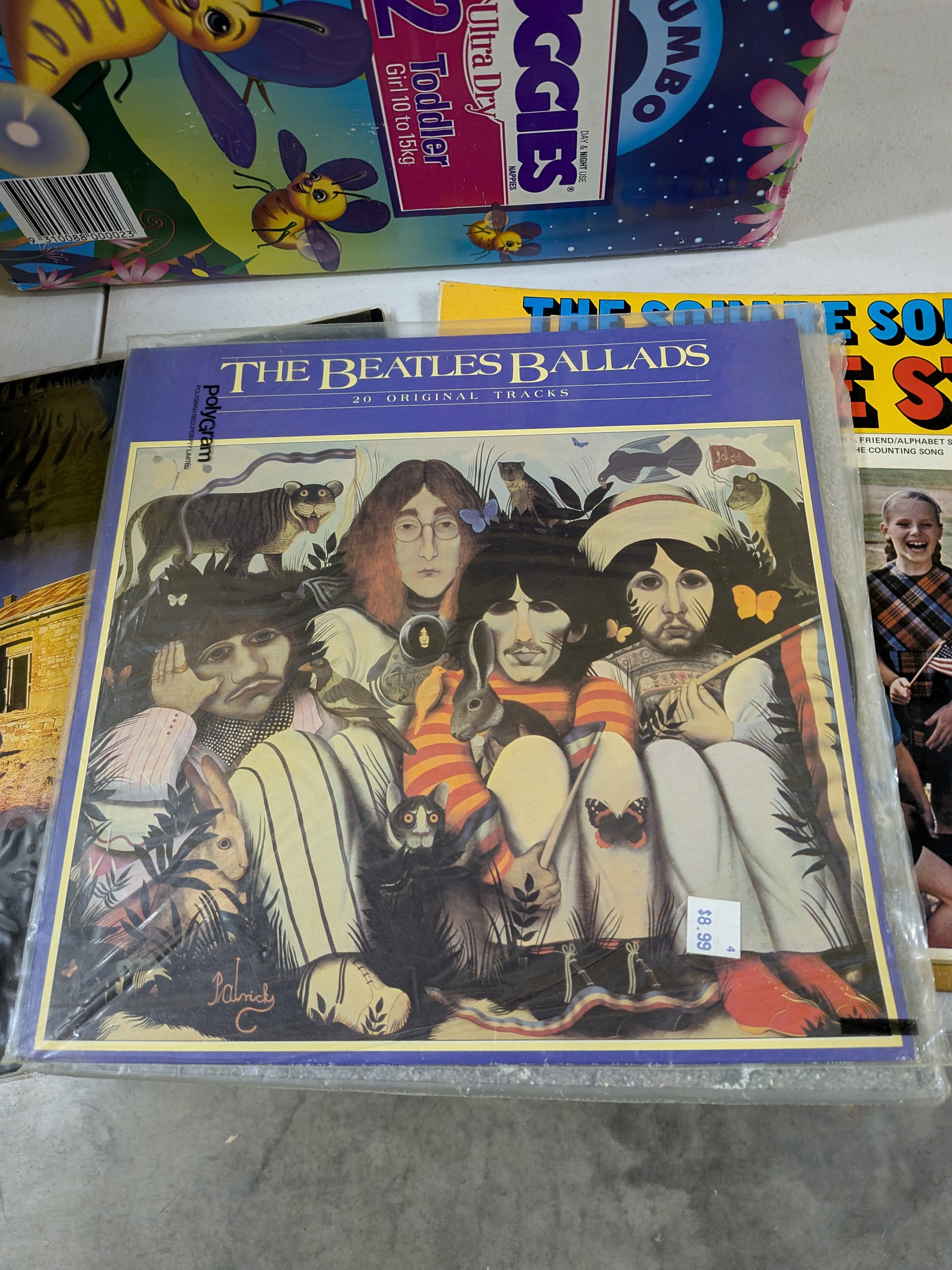 Lot of Assorted Vintage Vinyl LPs including The Beatles, The Beach Boys, Bill Haley... — Lot 037, photograph 6