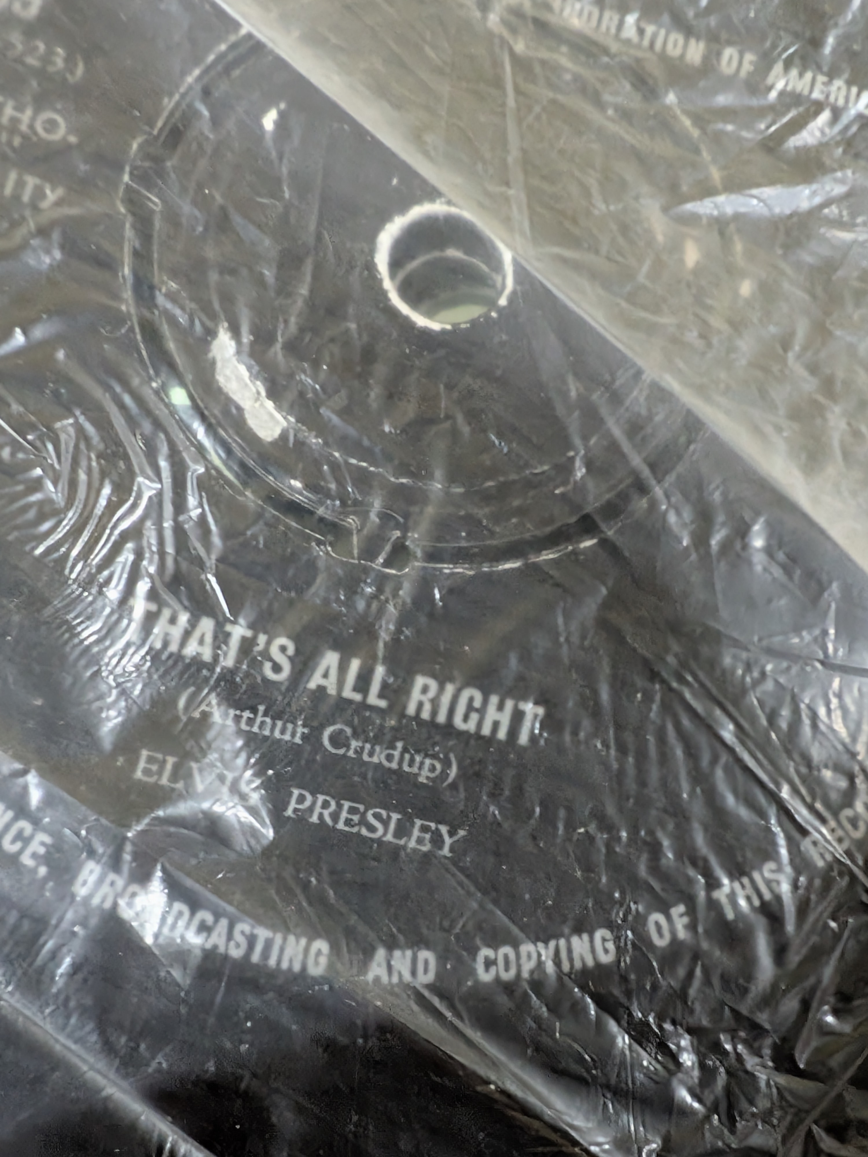Boxed Lot of Vintage Comic Books and Elvis Presley 45 RPM Record Sundries — Lot 046, photograph 2