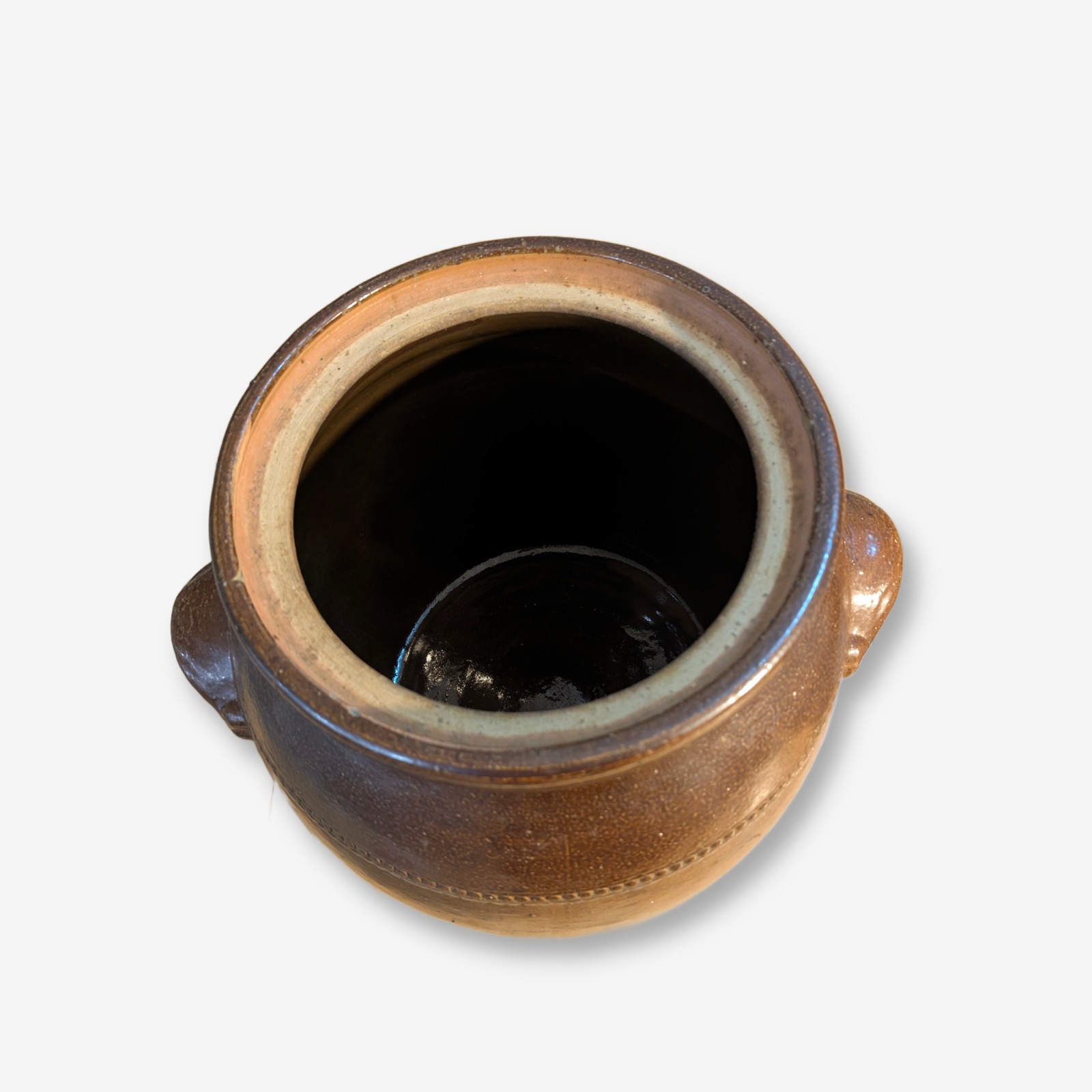 Vintage Bendigo Pottery Stoneware Fermentation Crock, K.C. Leesom — Lot 071, photograph 2
