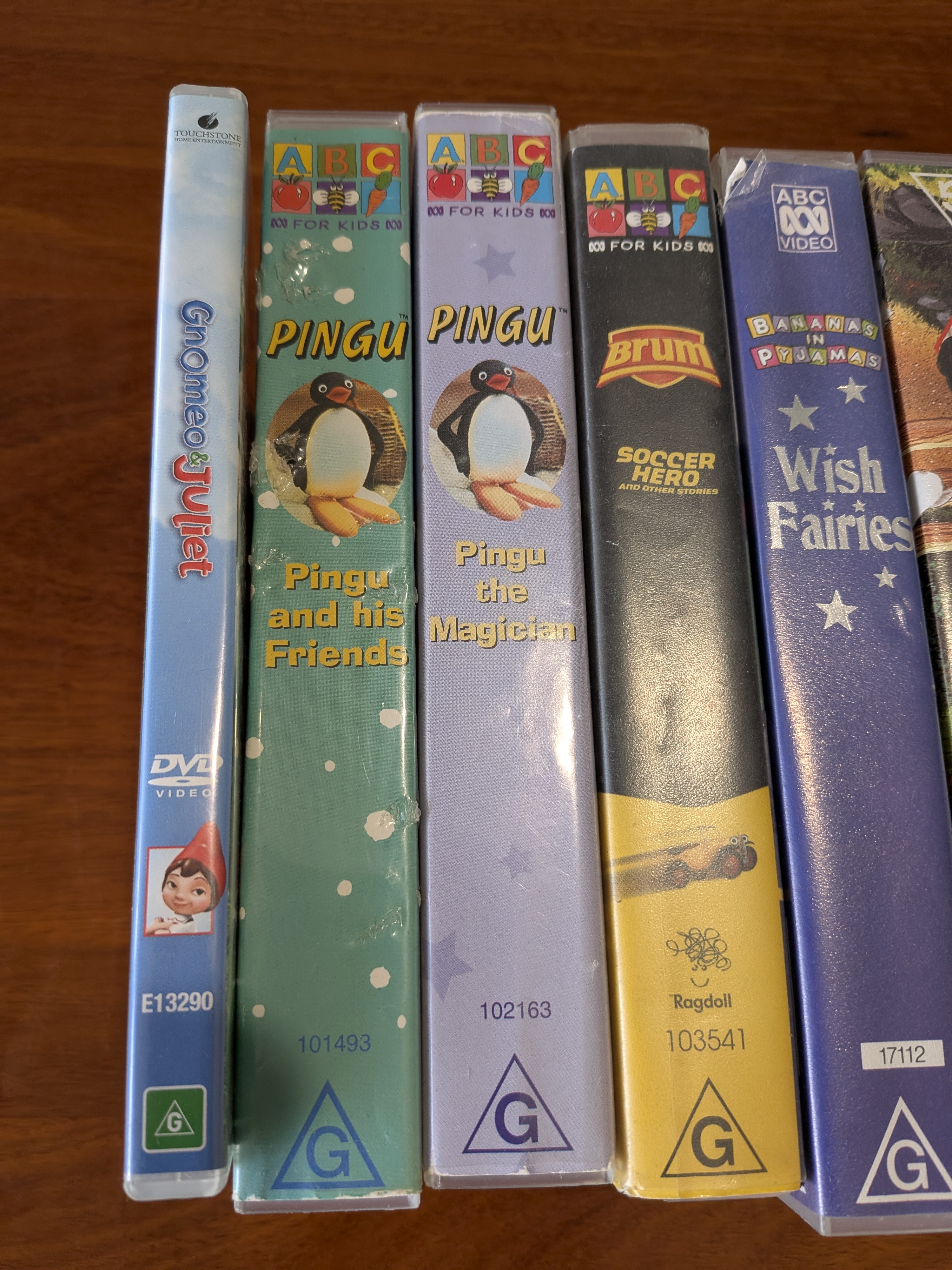Collection of Assorted Children's ABC / BBC/ Disney VHS Tapes — Lot 072, photograph 2