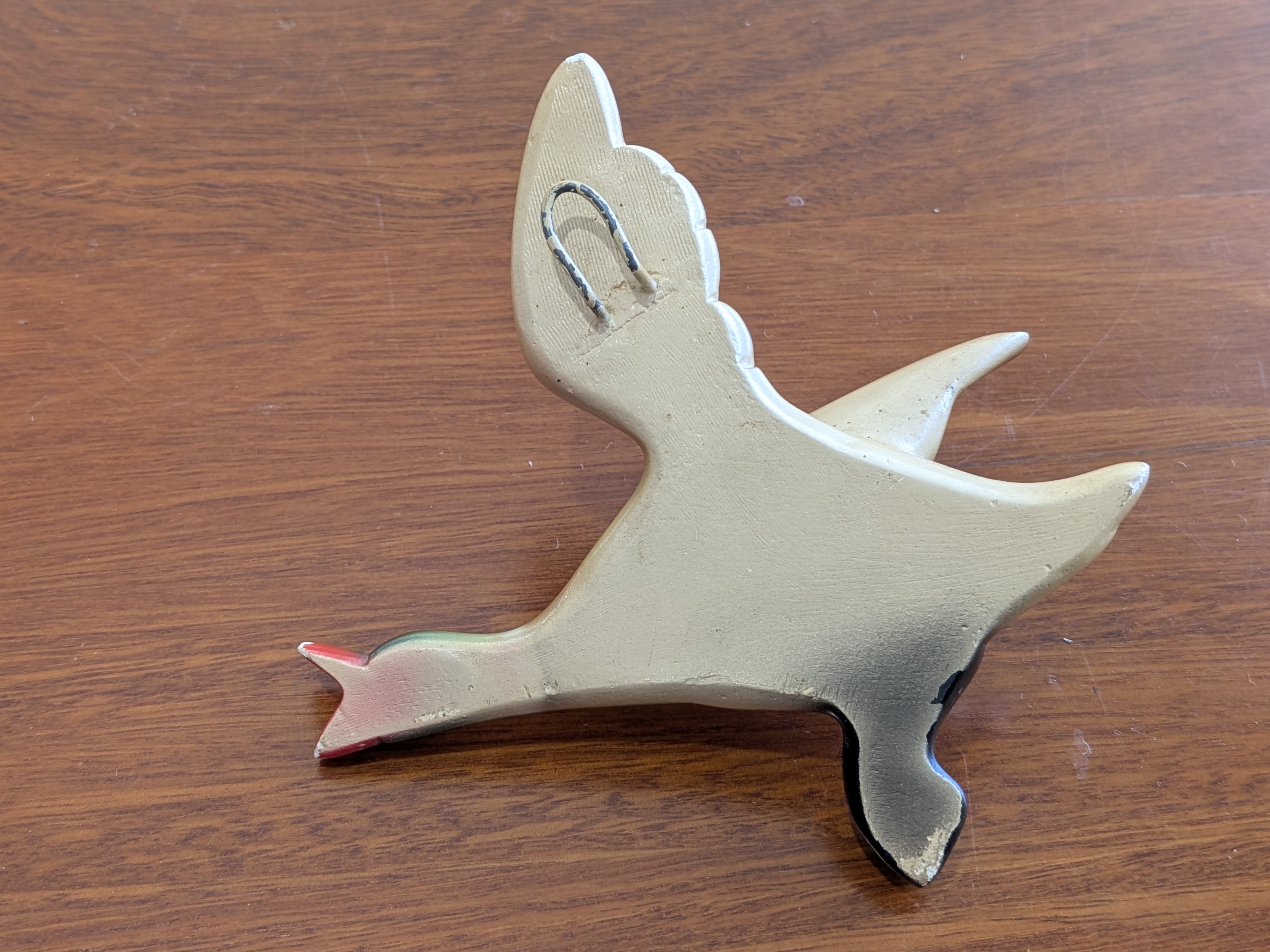 Vintage Ceramic Mallard Duck Wall Hanging — Lot 080, photograph 4