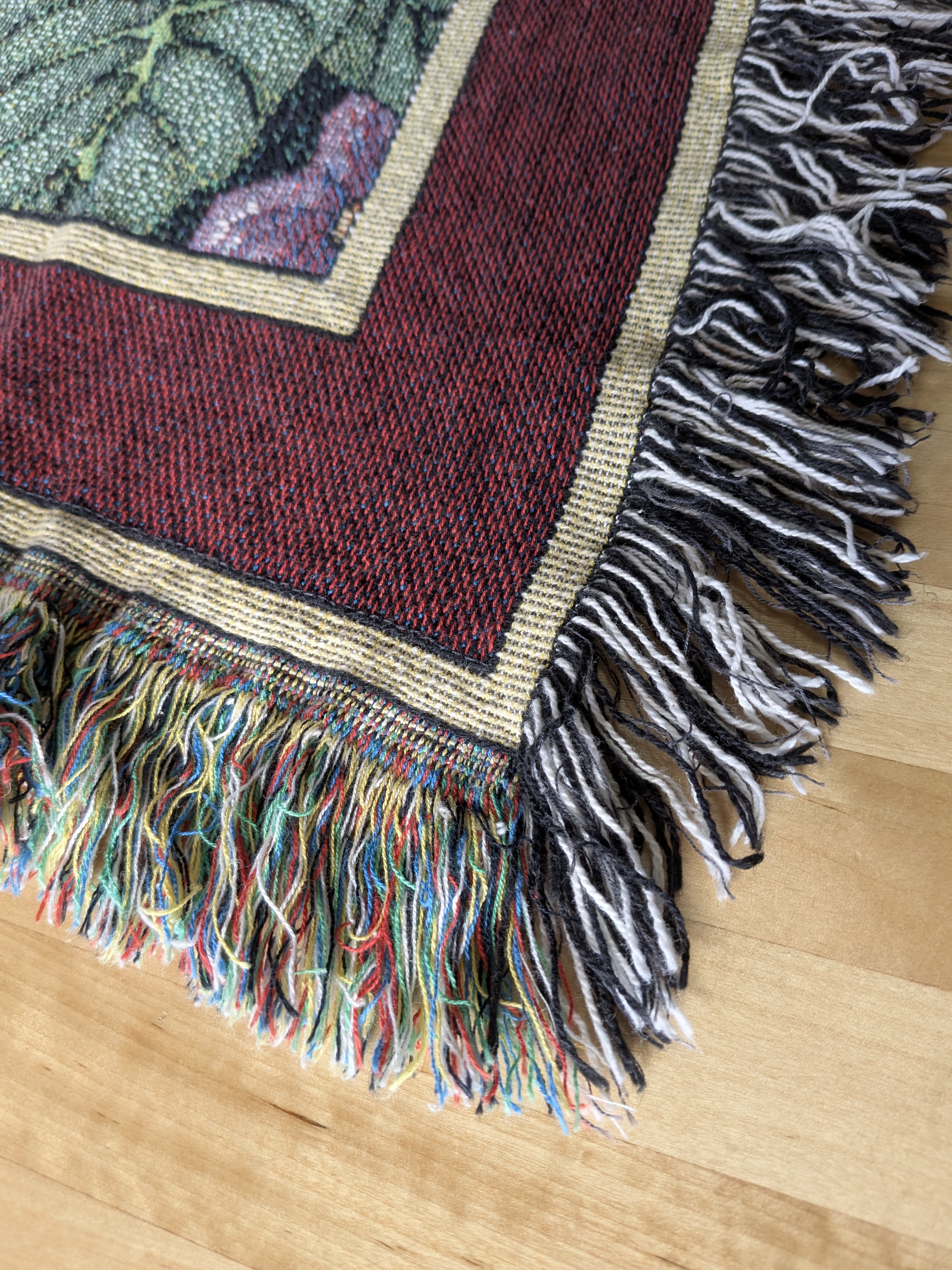 Noah's Ark Woven Tapestry Throw Blanket ('The Gathering' oah's Ark Tapestry) — Lot 096, photograph 2