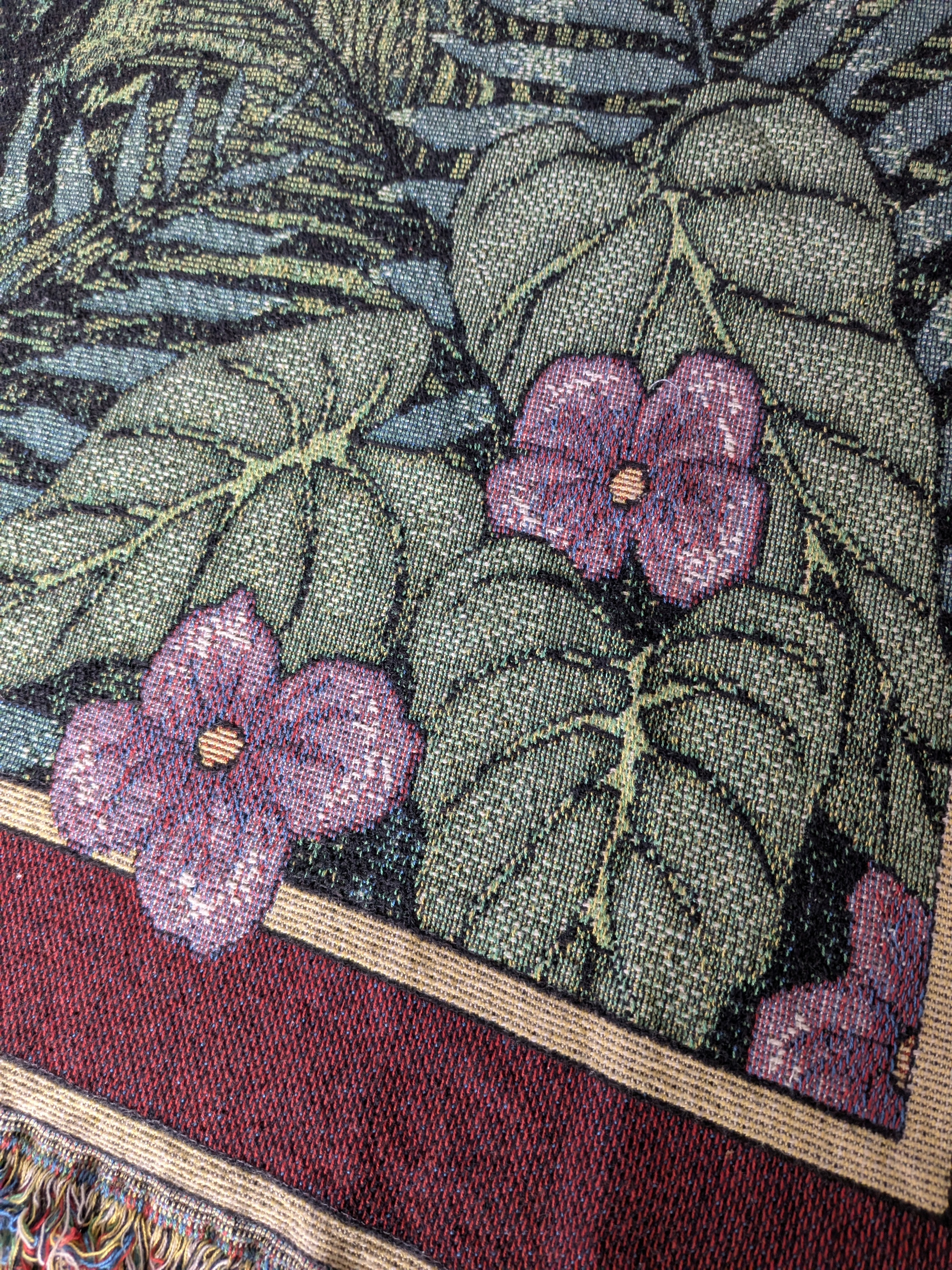 Noah's Ark Woven Tapestry Throw Blanket ('The Gathering' oah's Ark Tapestry) — Lot 096, photograph 5