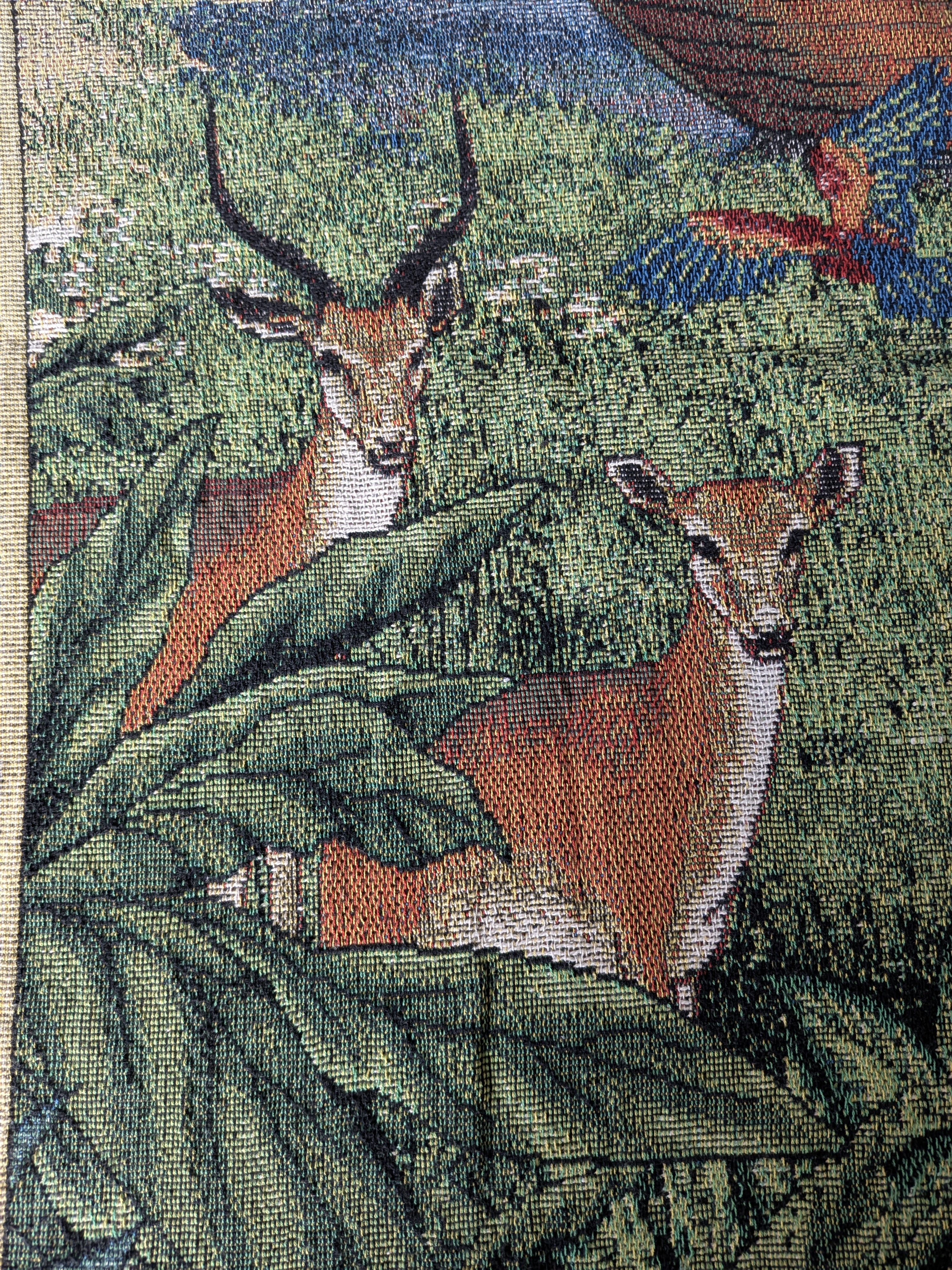 Noah's Ark Woven Tapestry Throw Blanket ('The Gathering' oah's Ark Tapestry) — Lot 096, photograph 7