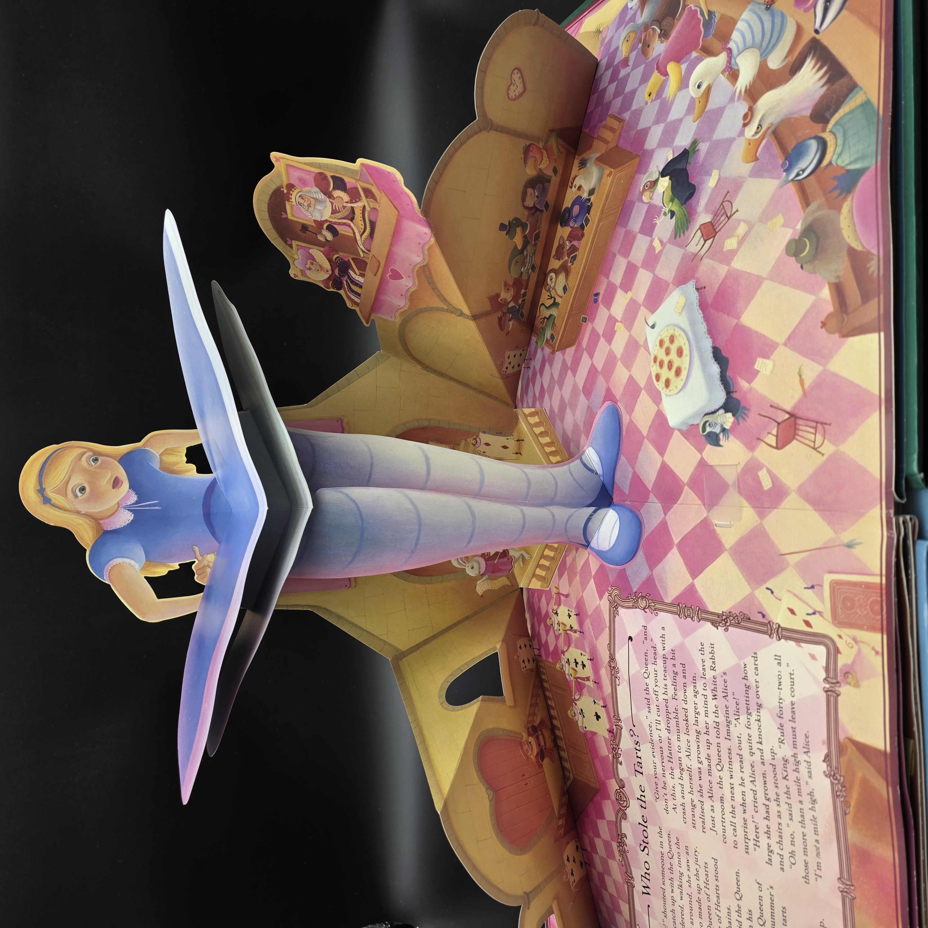Alice in Wonderland A Classic Story Pop-up Book with Sounds by Lewis Carroll (Ha — Lot 001, photograph 1