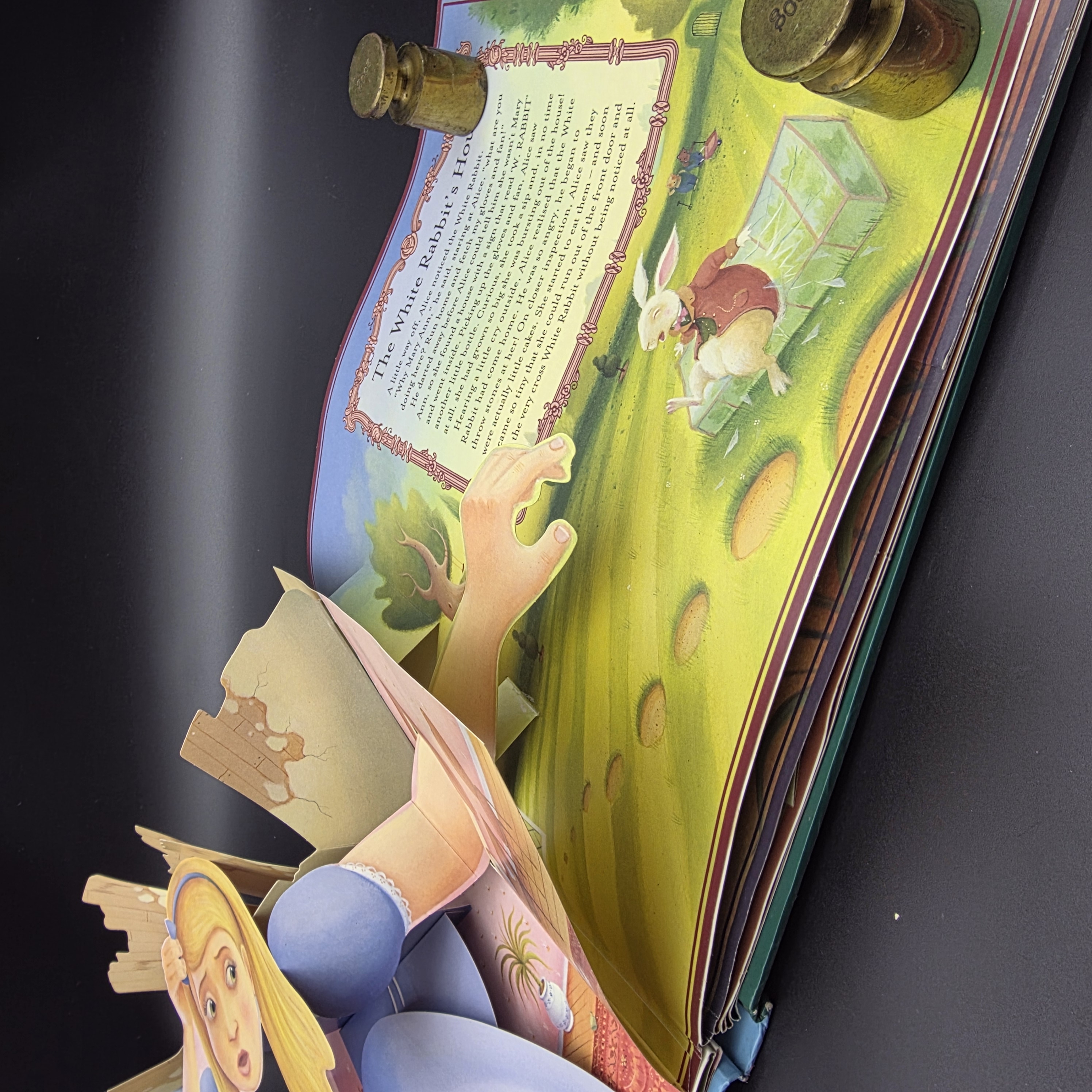 Alice in Wonderland A Classic Story Pop-up Book with Sounds by Lewis Carroll (Ha — Lot 001, photograph 5