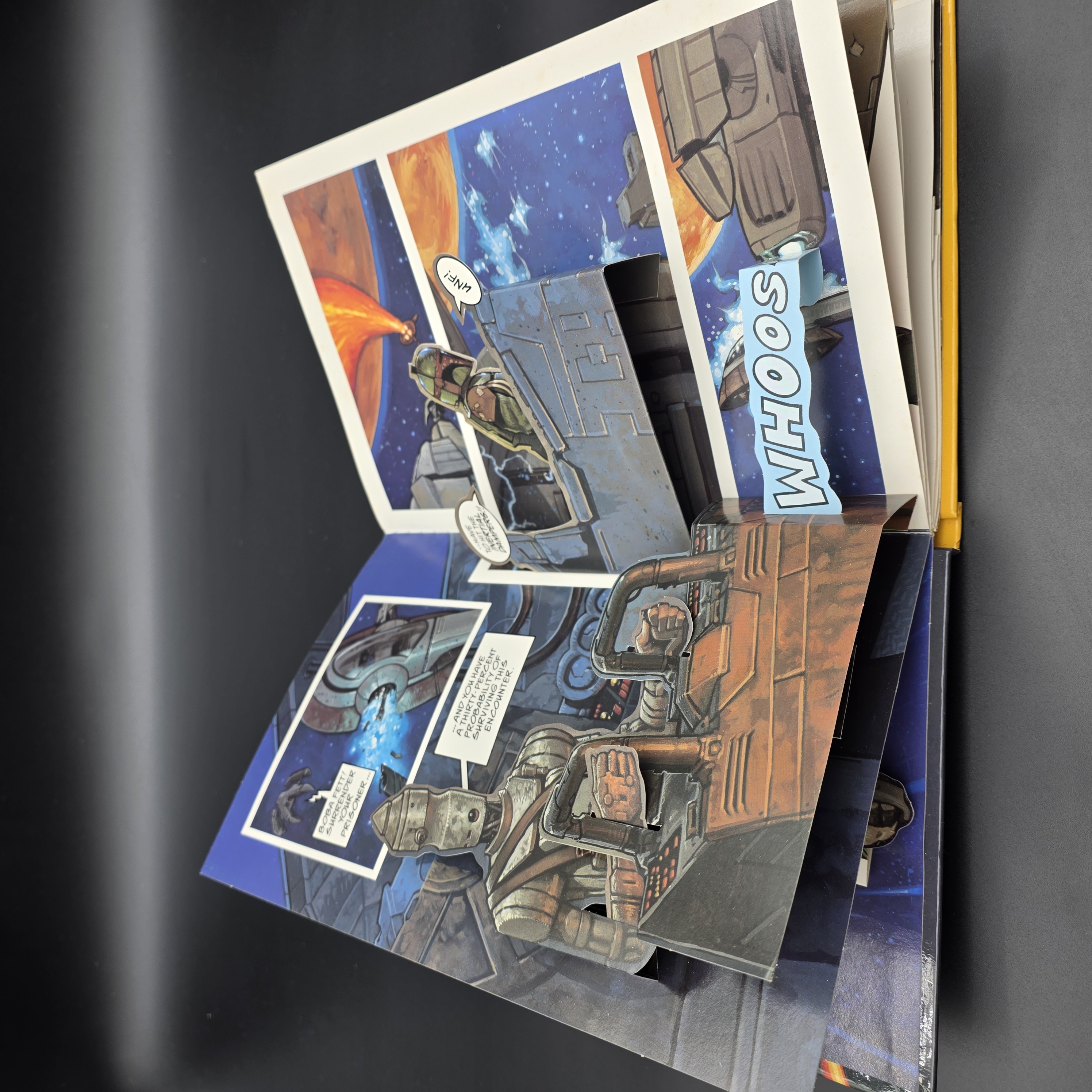 Battle of the Bounty Hunters The Pop-up Comic Book! by Ryder Windham (Hardcover, — Lot 017, photograph 4