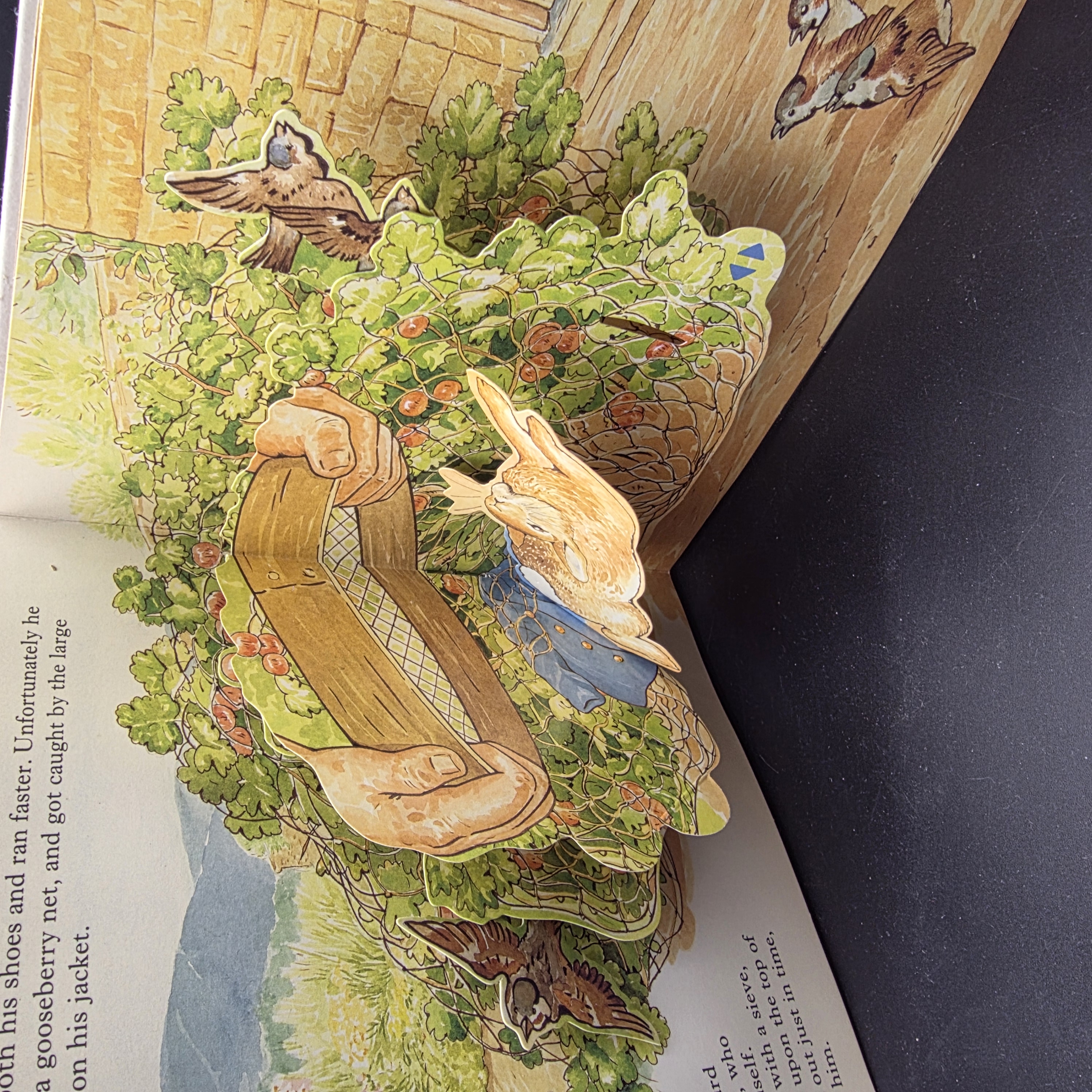 The Original Pop-up Tale of Peter Rabbit by Beatrix Potter (Hardcover, 1996) 1st — Lot 104, photograph 4