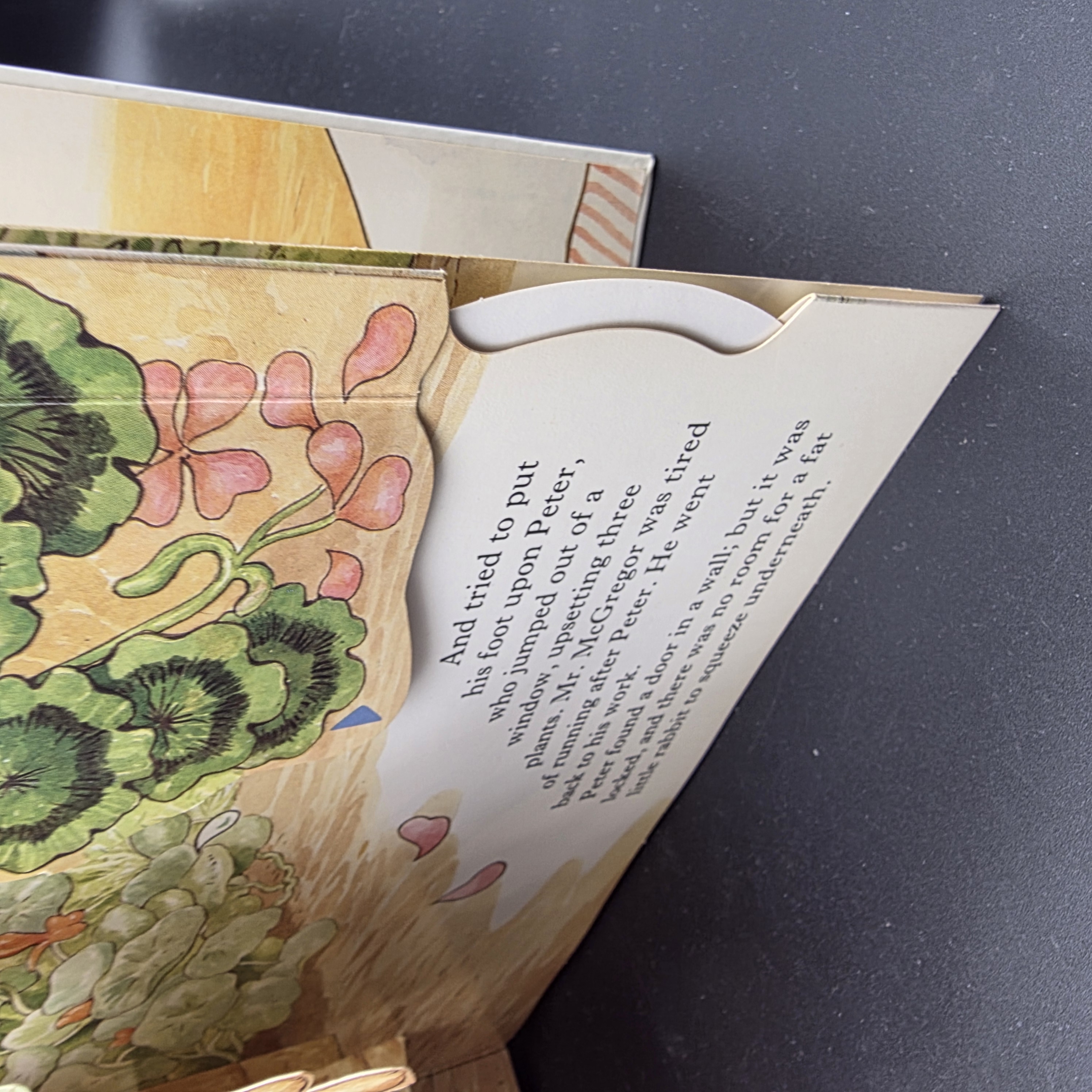 The Original Pop-up Tale of Peter Rabbit by Beatrix Potter (Hardcover, 1996) 1st — Lot 104, photograph 6