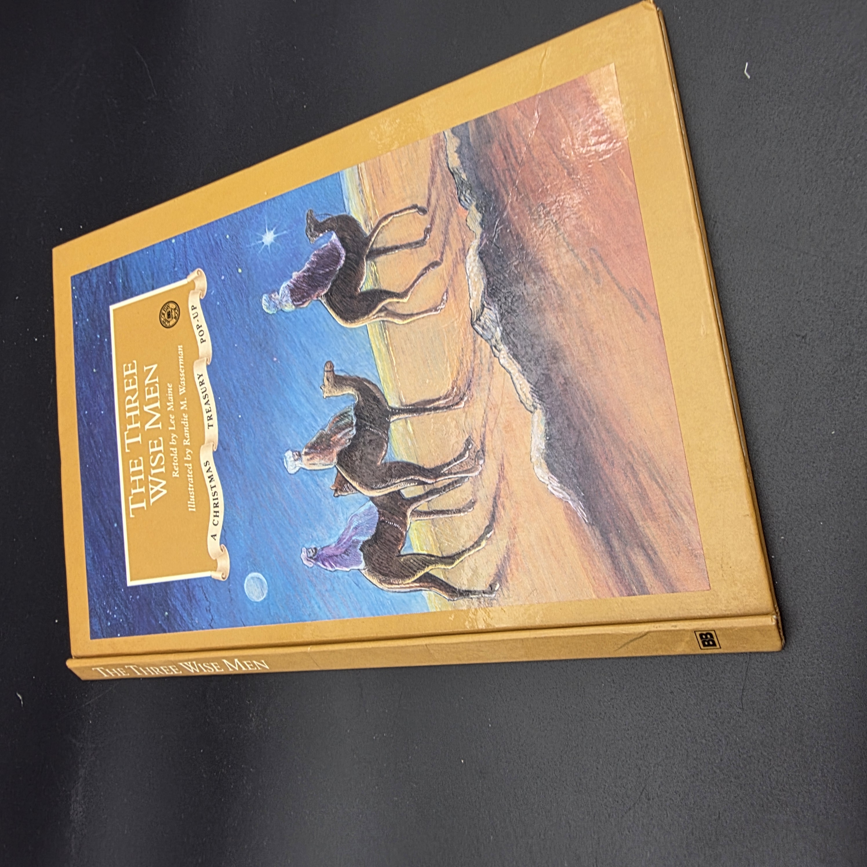 The Three Wise Men by Lee Maine (Hardcover, 1992) 1st Ed Bilingual Illus Kids — Lot 108, photograph 2