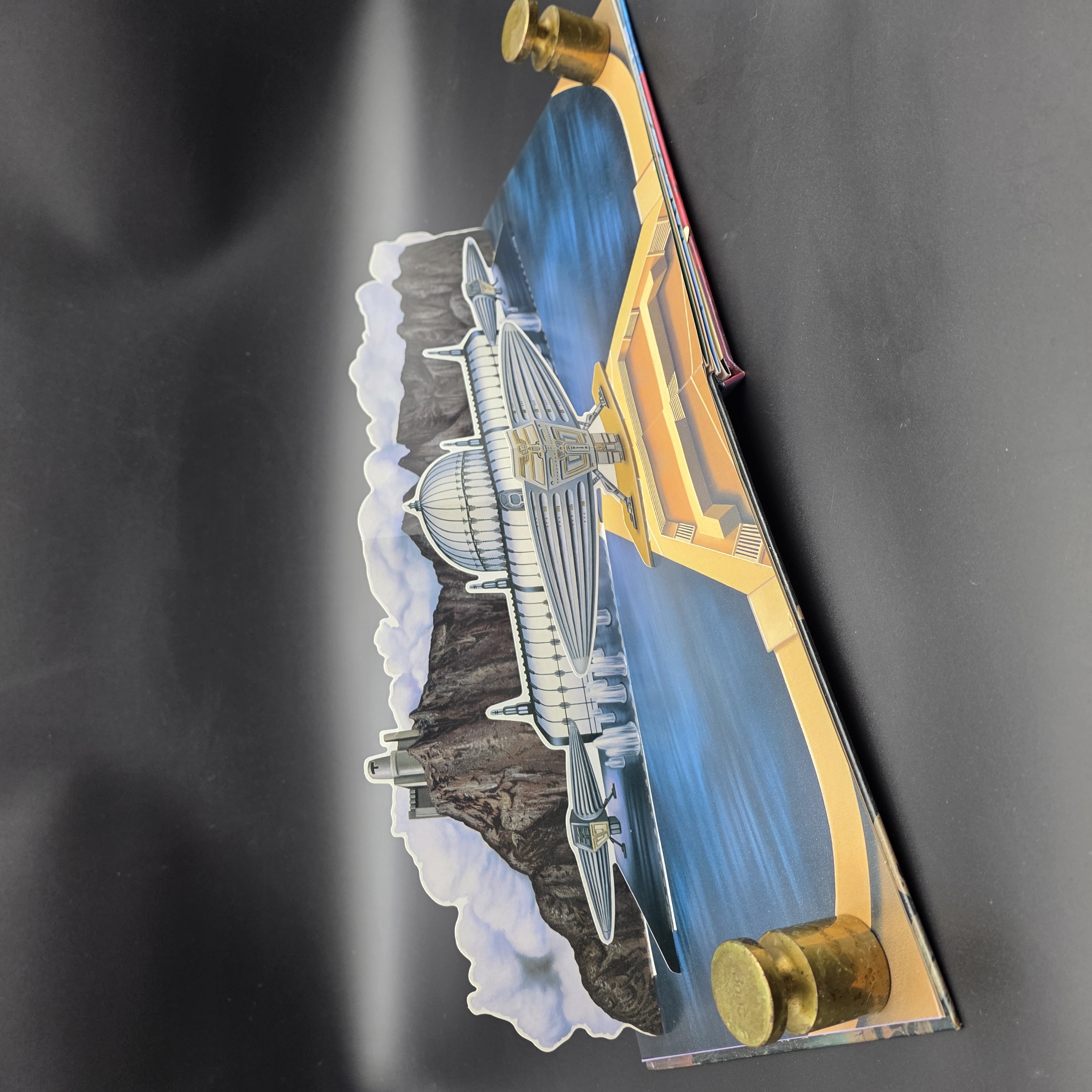 Dune Pop-up Panorama Book by Maida Silverman (Hardcover, 1984) Punch-Out SF Kids — Lot 018, photograph 4