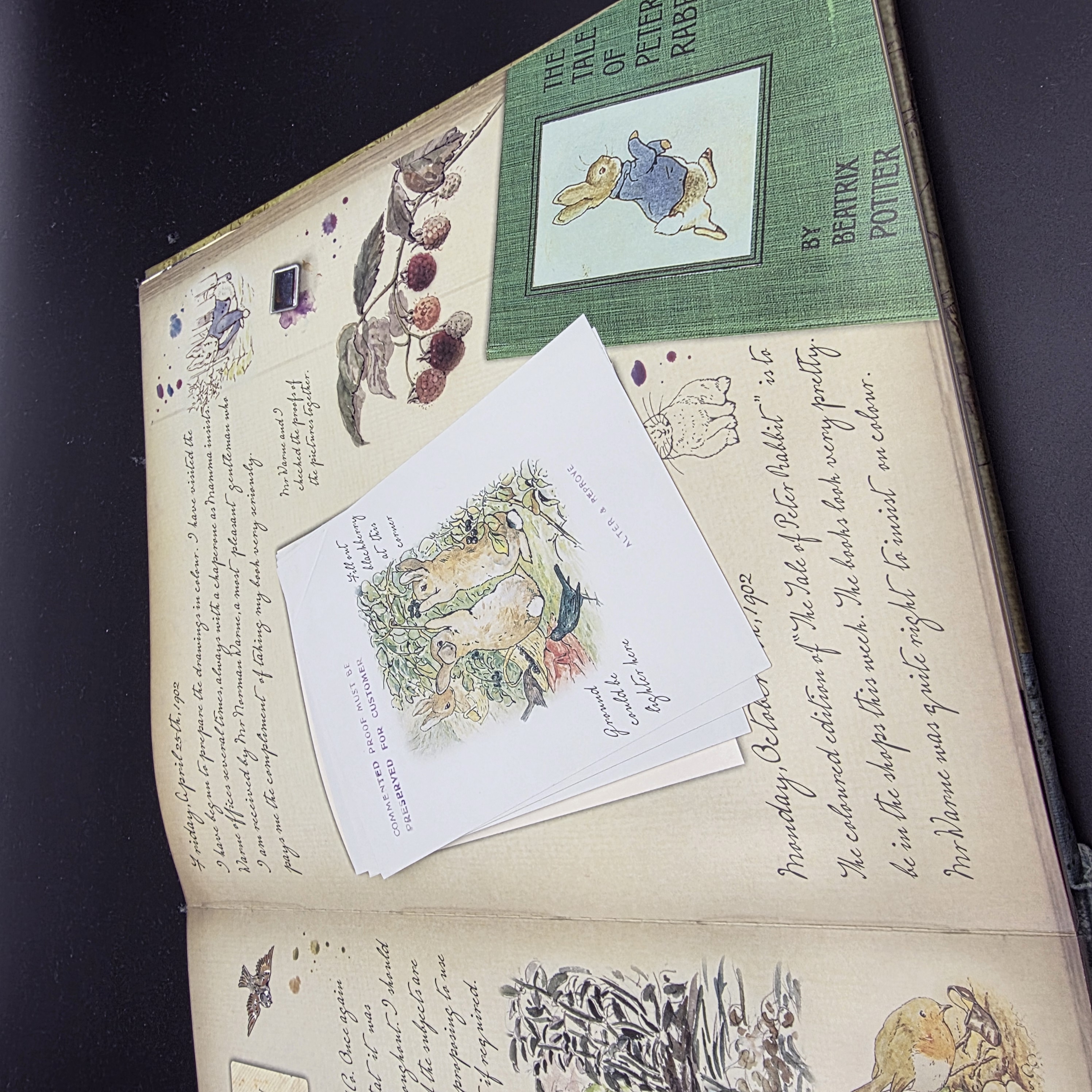 A Journal by Beatrix Potter (Illustratorin) (Hardcover, 2006) Diaries — Lot 110, photograph 5