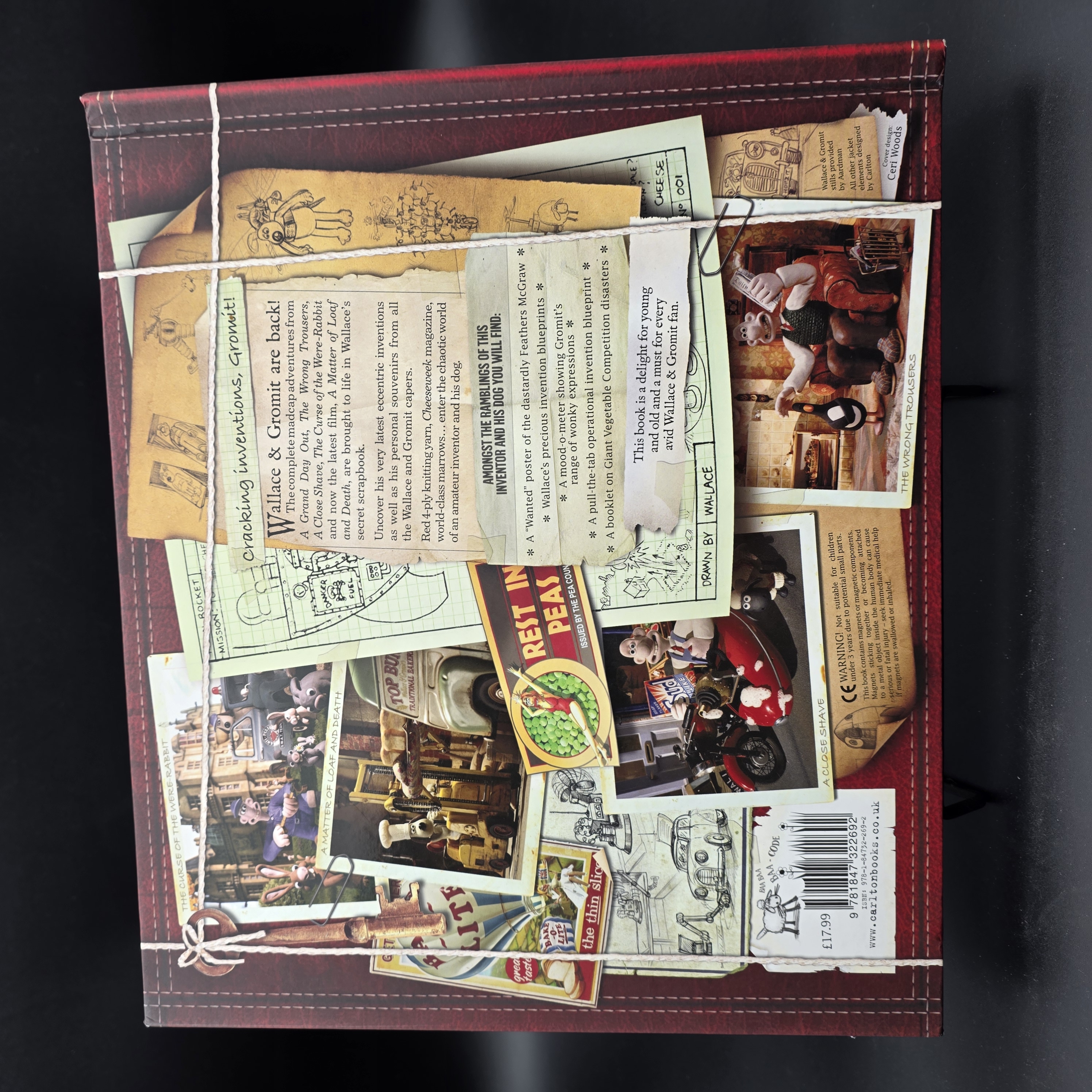 Wallace & Gromit: Grand Adventures & Glorious Inventions The Scrapbook of an Inv — Lot 111, photograph 4