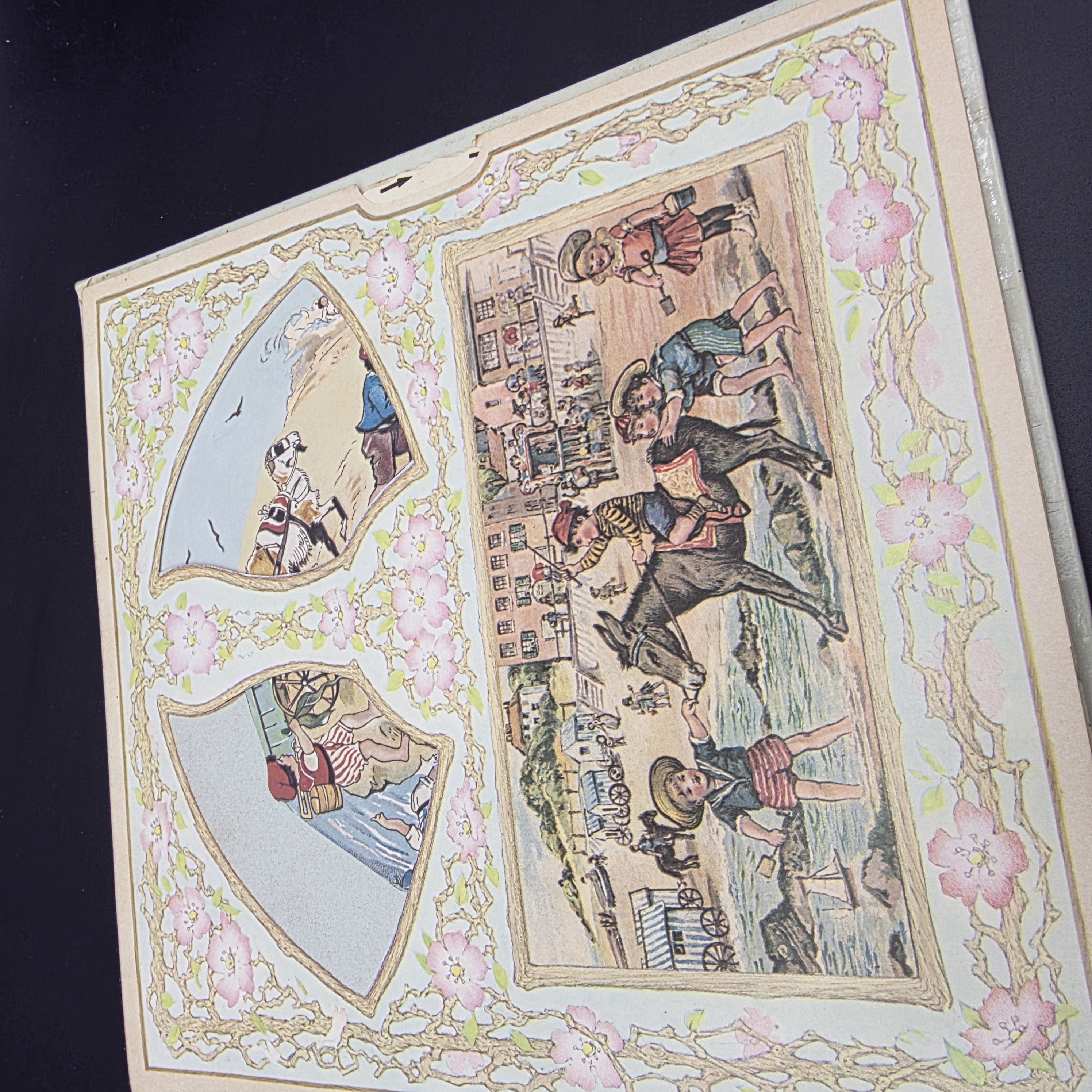 Merry Magic Go Round by Ernest Nister (Hardcover, 1983) Vintage Children Illus — Lot 028, photograph 5