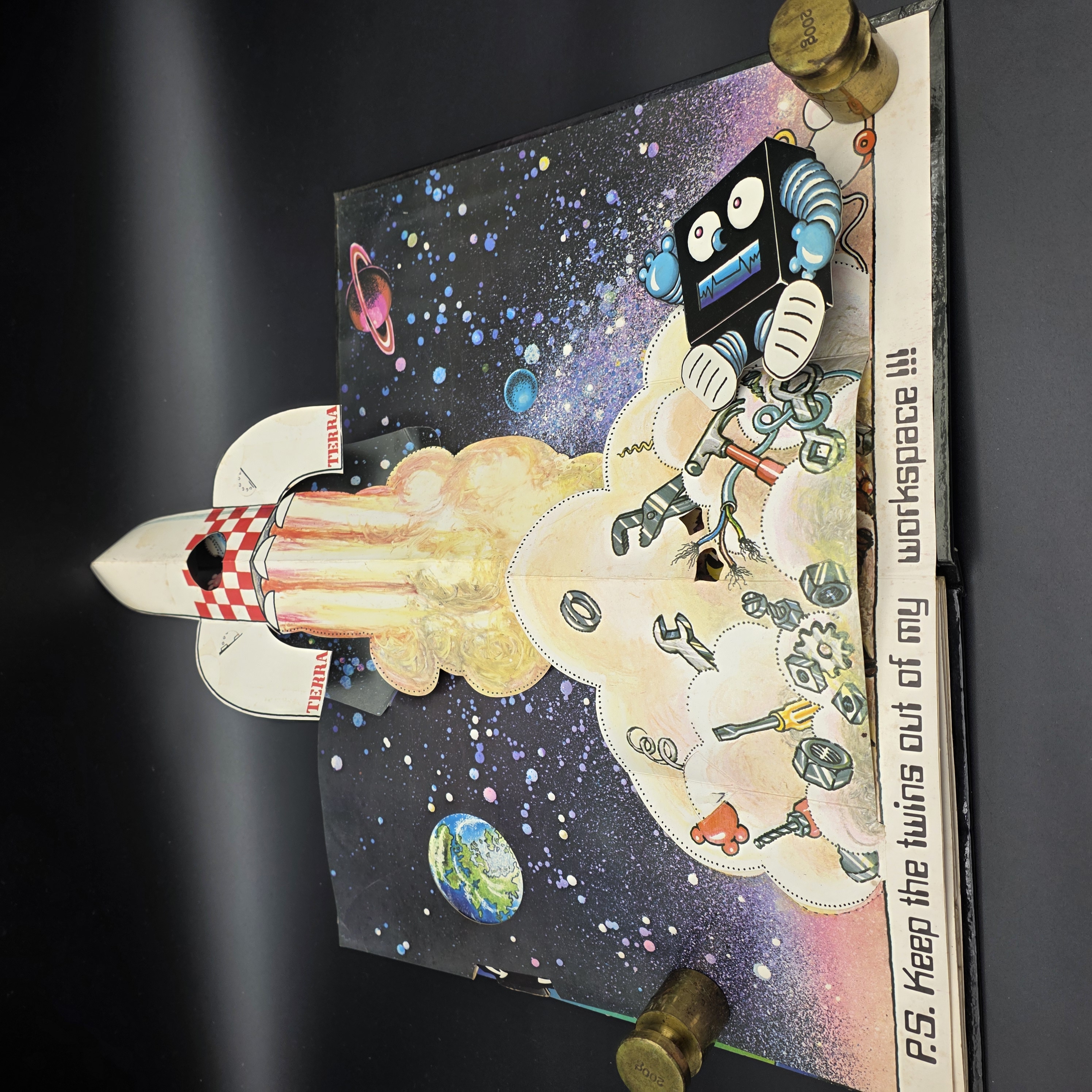 ROBOT by Jan Pienkowski (Hardcover, 1981) Pop-Up Children's Illus Dial Press — Lot 020, photograph 6