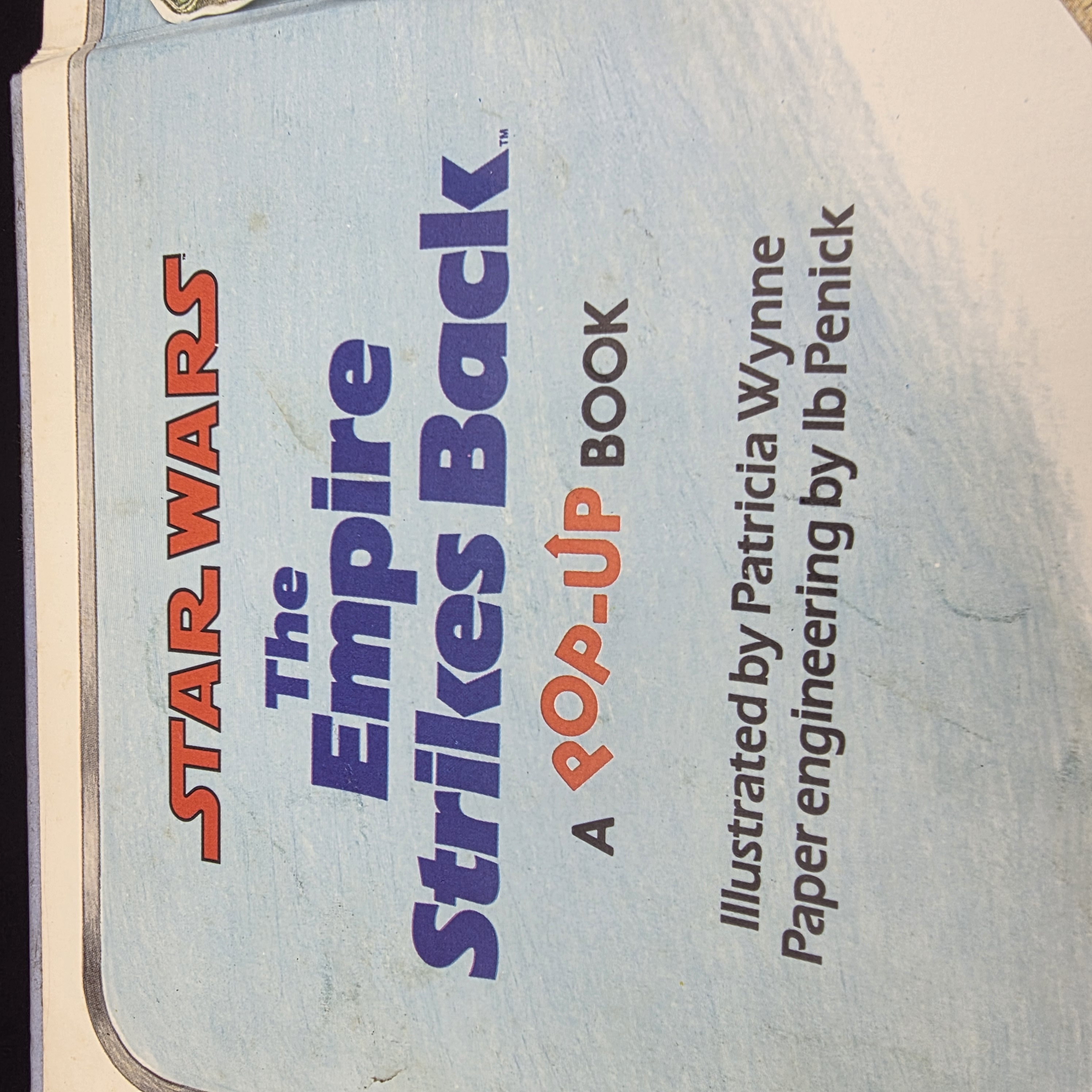 The Empire Strikes Back by Star Wars (Hardcover, 1980) 1st Ed Children's Pop-up — Lot 016, photograph 1