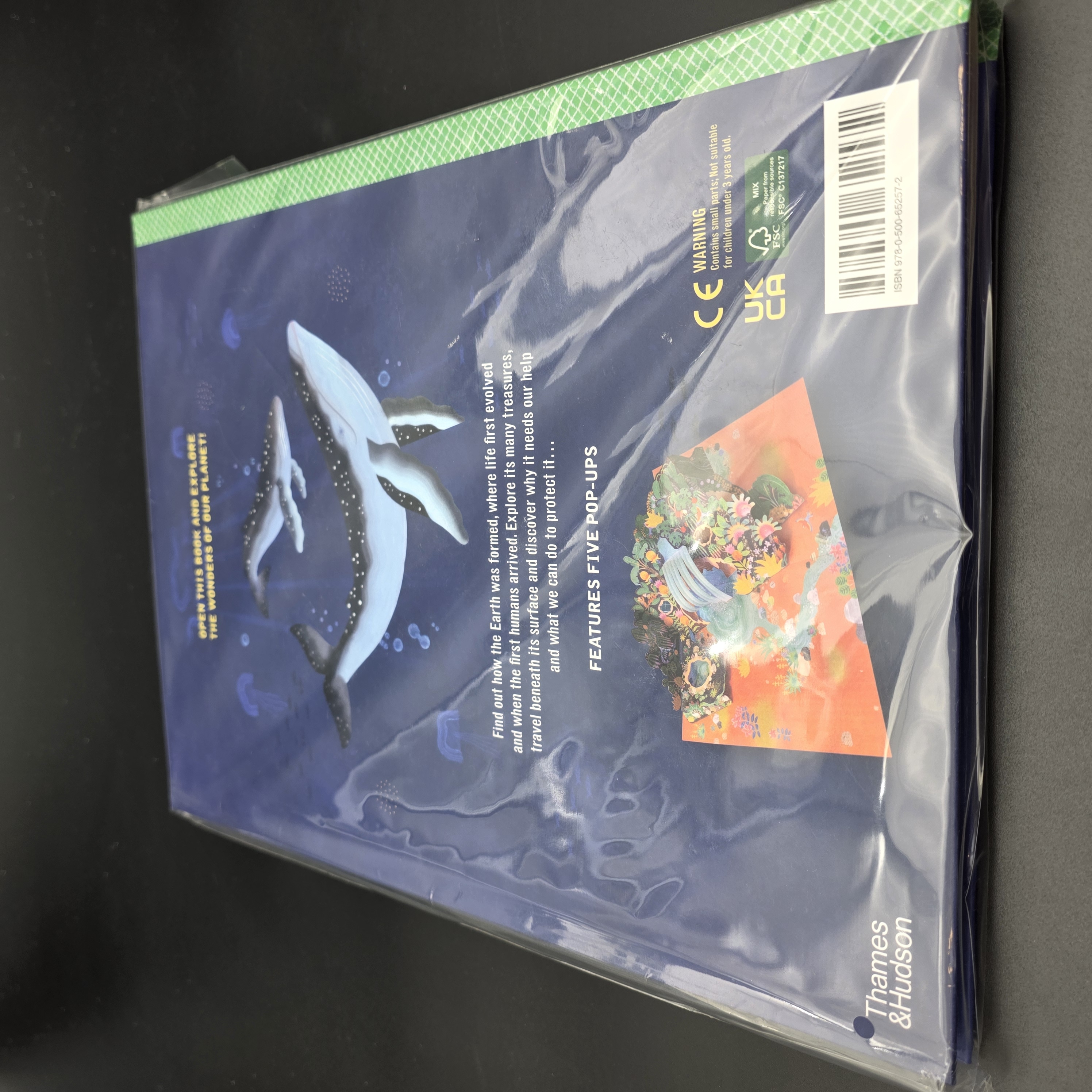 A Pair of New Sealed Pop-up Books: "Pop-up Moon" & "Pop-up Earth" — Lot 048, photograph 7