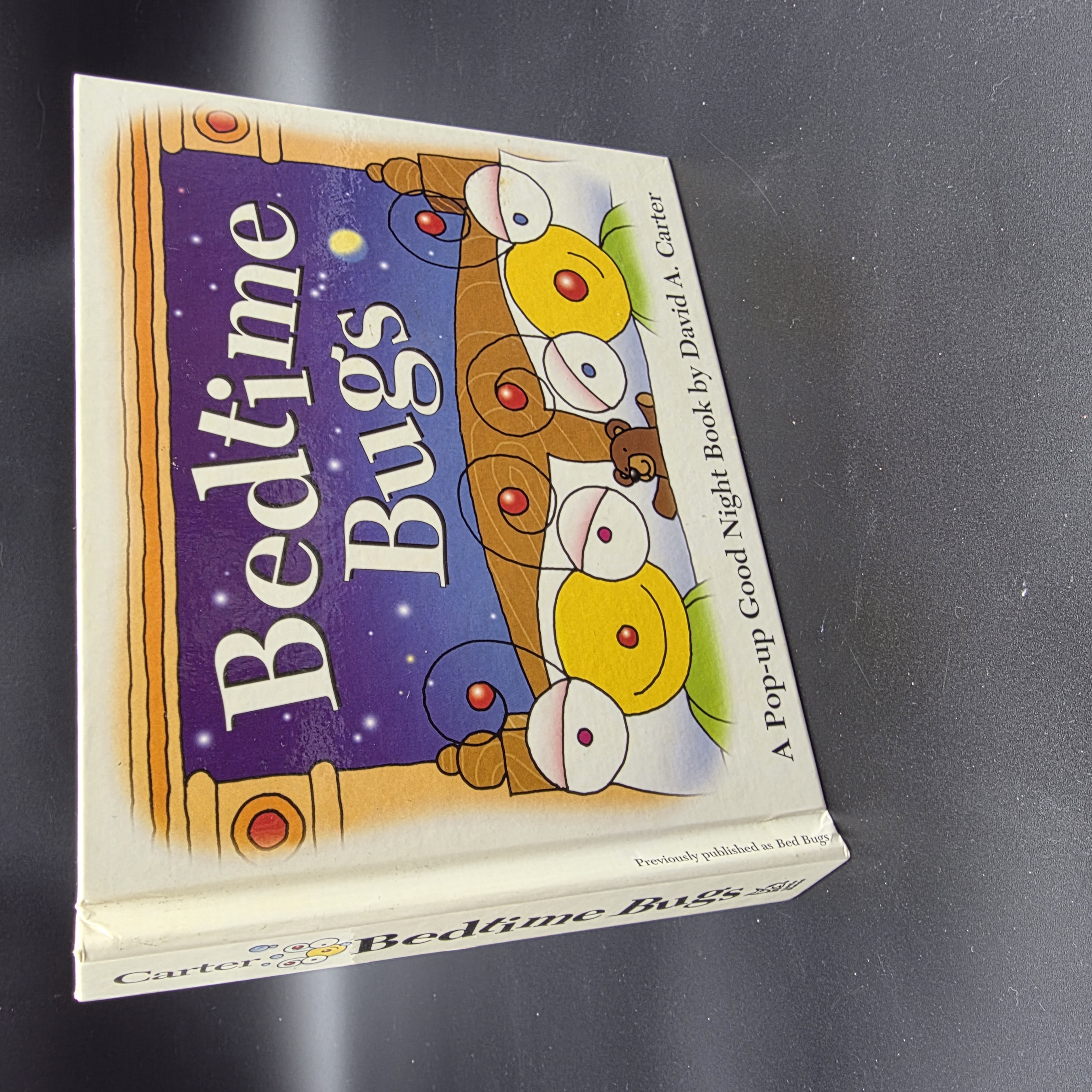 Bedtime Bugs A Pop-up Good Night Book by David A. Carter (Board book, 2010) Todd — Lot 046, photograph 1