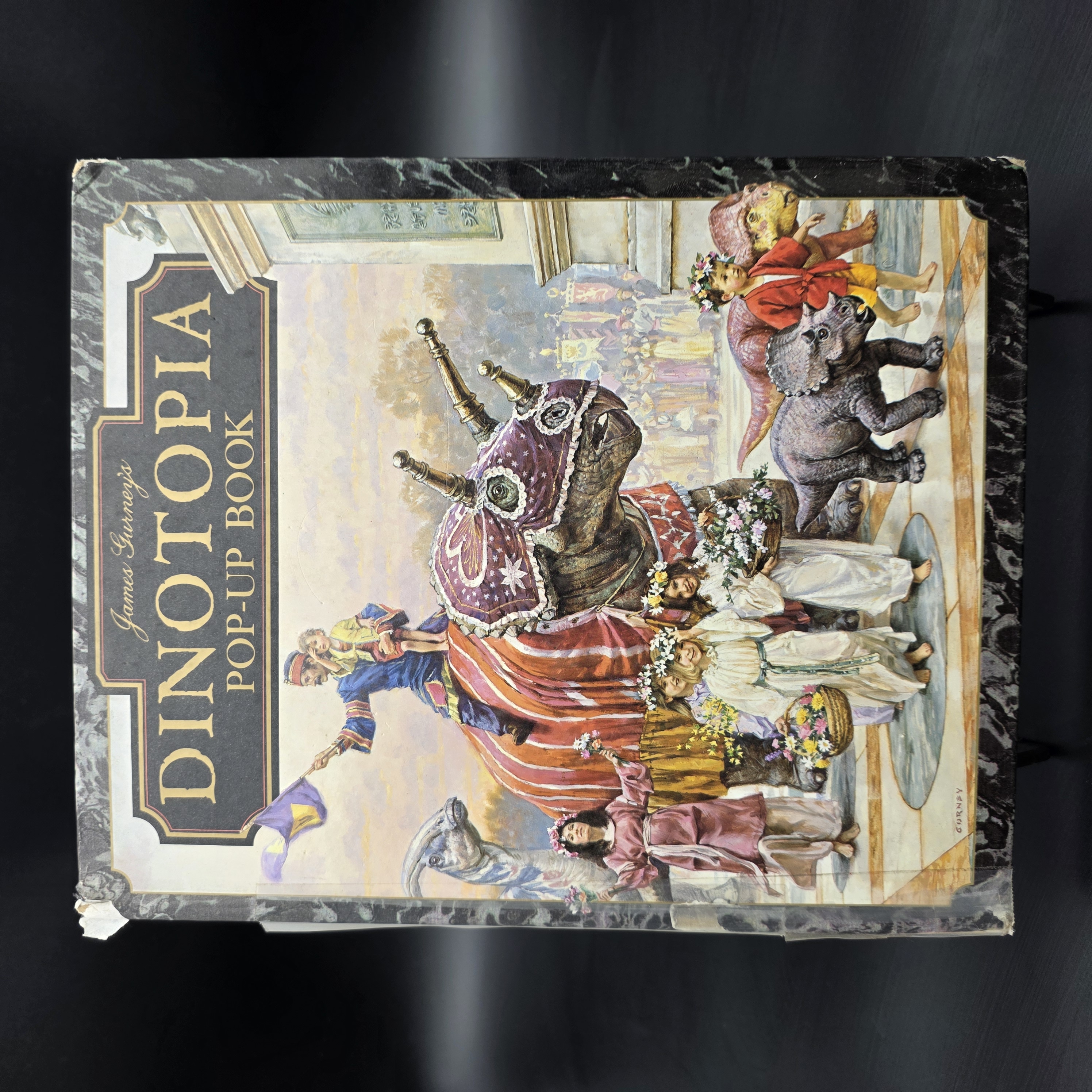 Dinotopia Pop-up Book by James Gurney (Hardcover, 1993) Children Dinosaurs SciFi — Lot 022, photograph 1