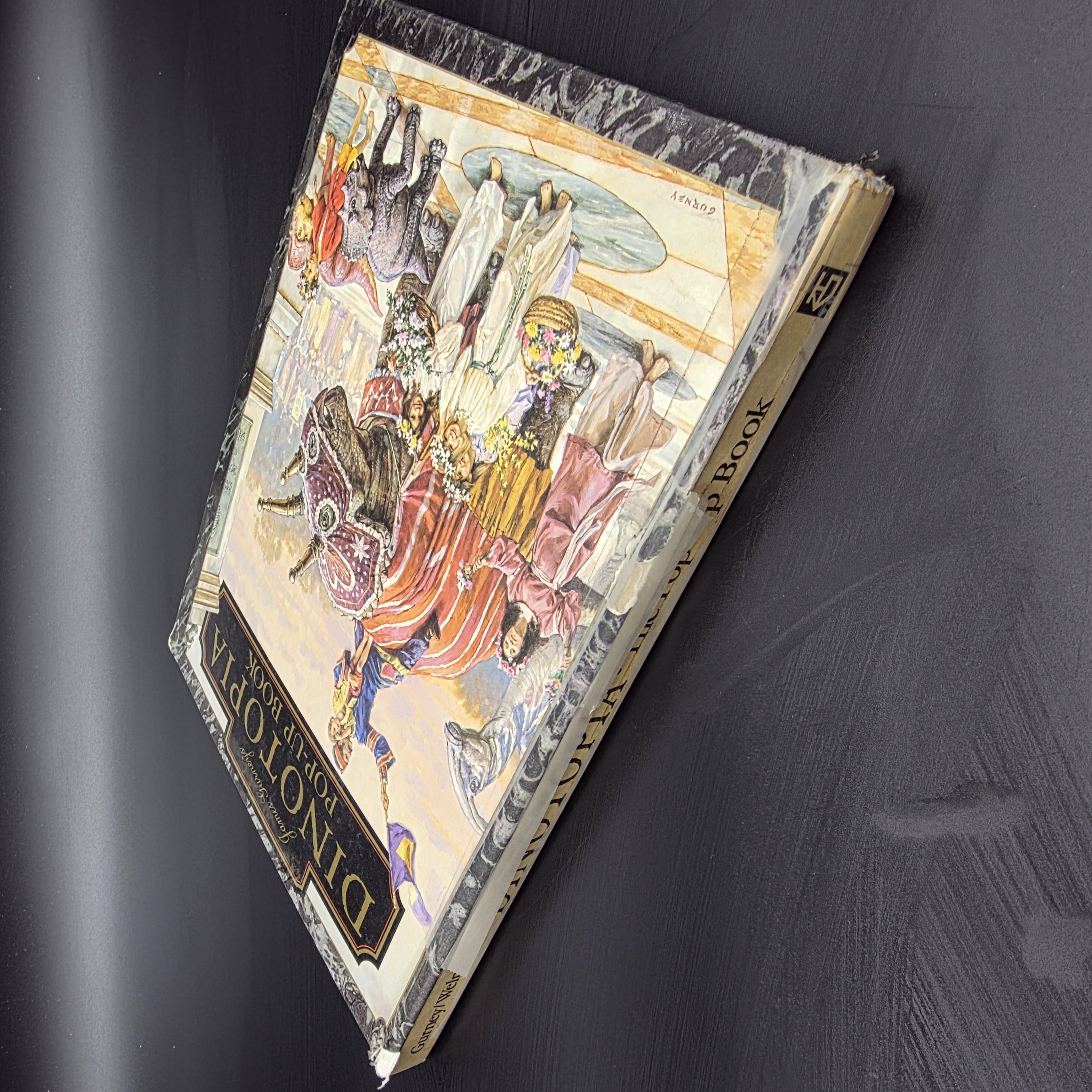 Dinotopia Pop-up Book by James Gurney (Hardcover, 1993) Children Dinosaurs SciFi — Lot 022, photograph 2