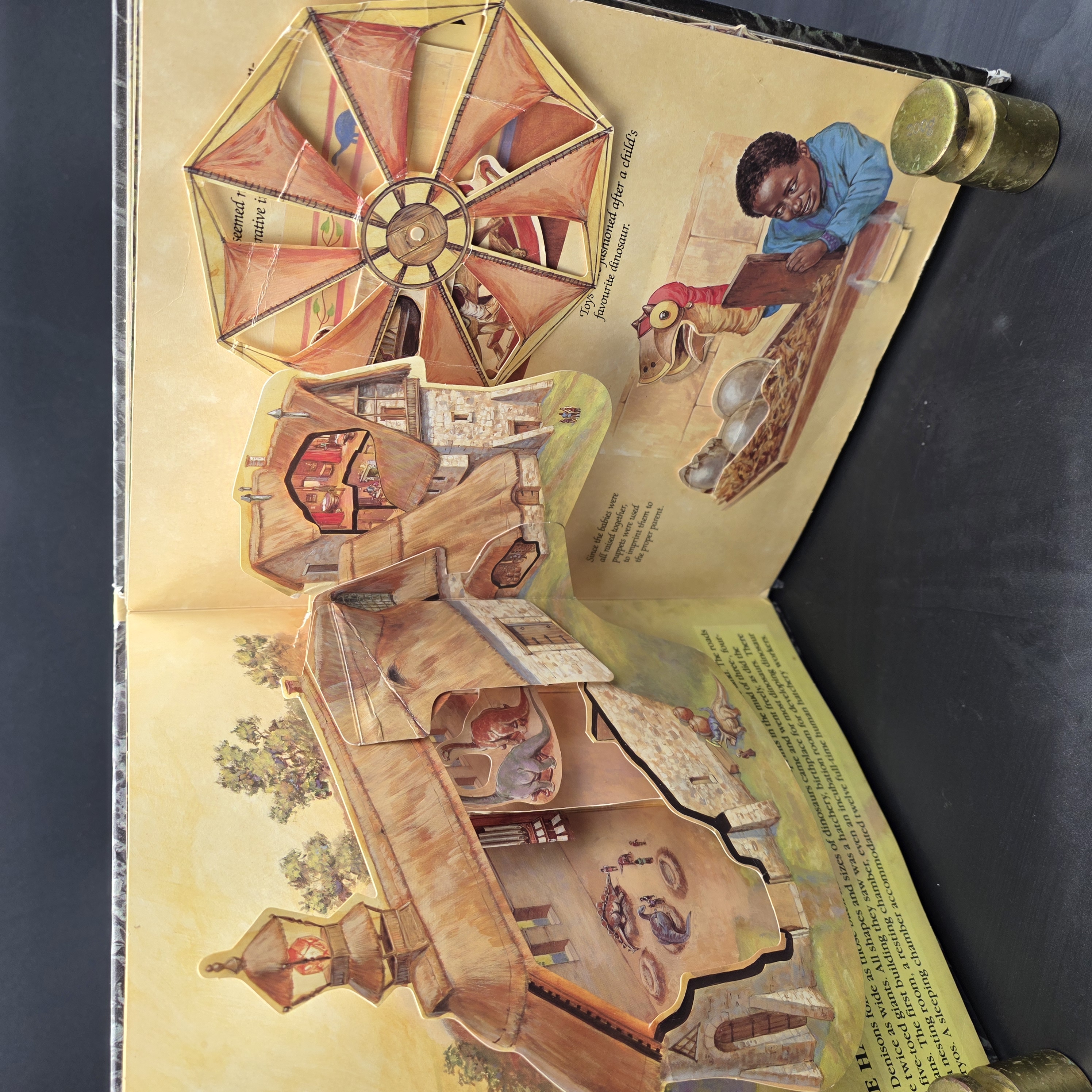 Dinotopia Pop-up Book by James Gurney (Hardcover, 1993) Children Dinosaurs SciFi — Lot 022, photograph 4