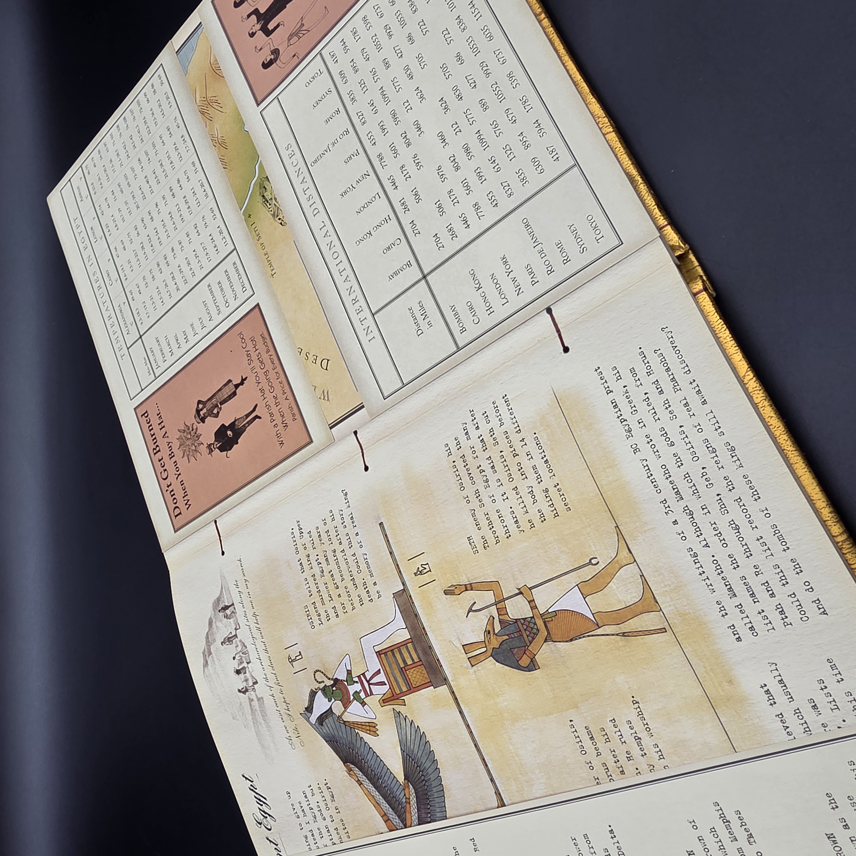 Egyptology by Emily Sands (Hardcover, 2001) Ancient Interactive Adventure — Lot 049, photograph 4