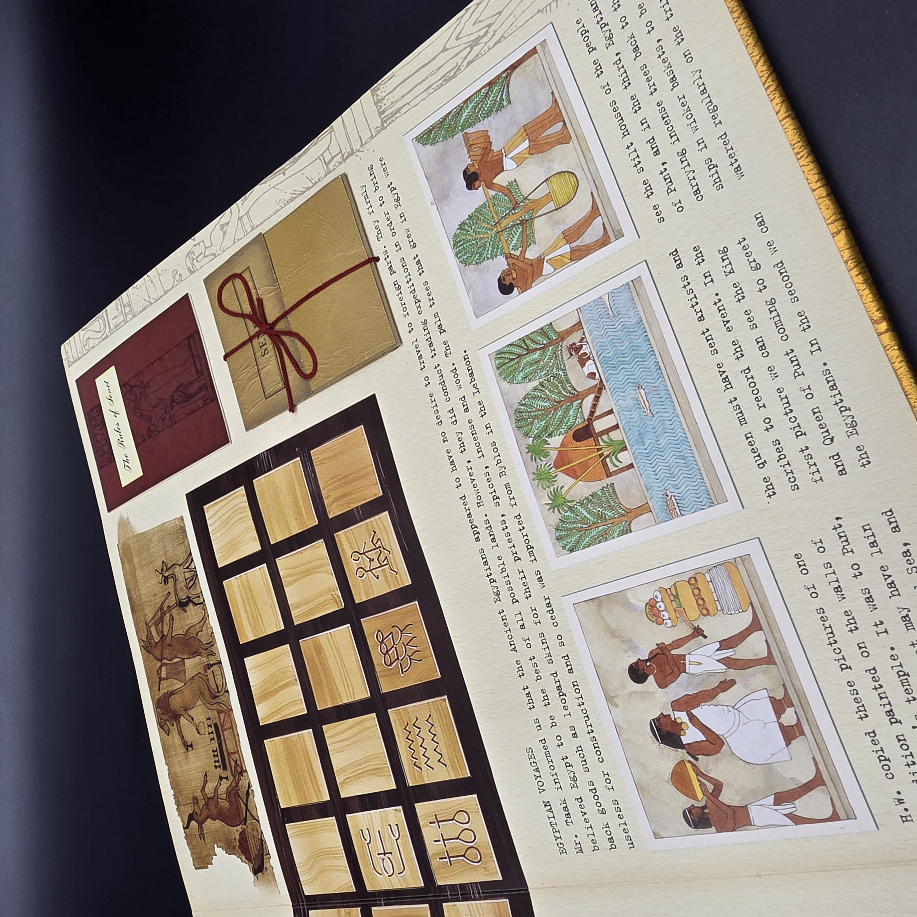 Egyptology by Emily Sands (Hardcover, 2001) Ancient Interactive Adventure — Lot 049, photograph 5