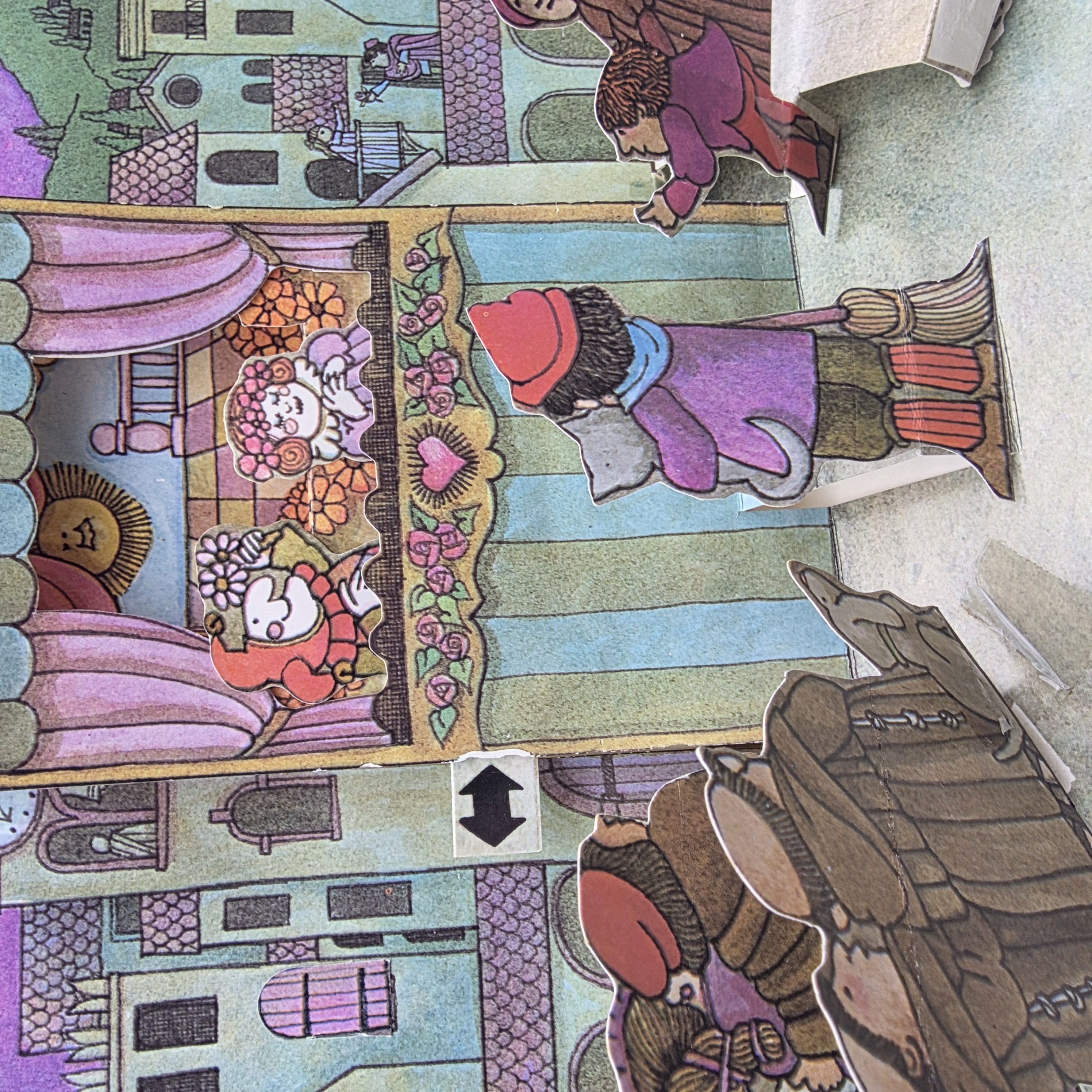 Giorgio's Village by Tomie DePaola (Hardcover, 1982) Movables Renaissance Italy — Lot 053, photograph 8