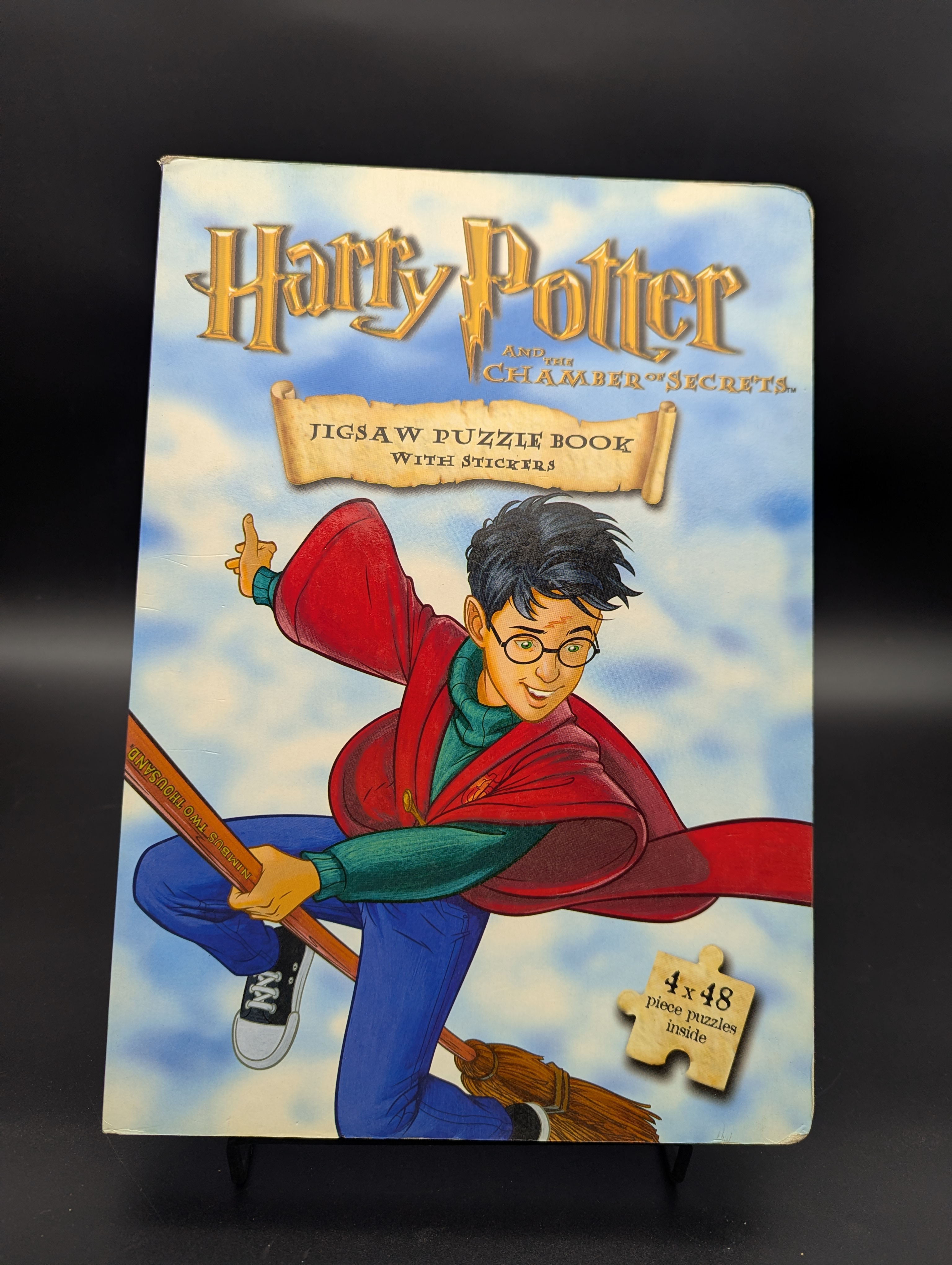 Harry Potter Jigsaw Book with Stickers by Funtastic Publishing (Hardcover, 2002) — Lot 076, photograph 1