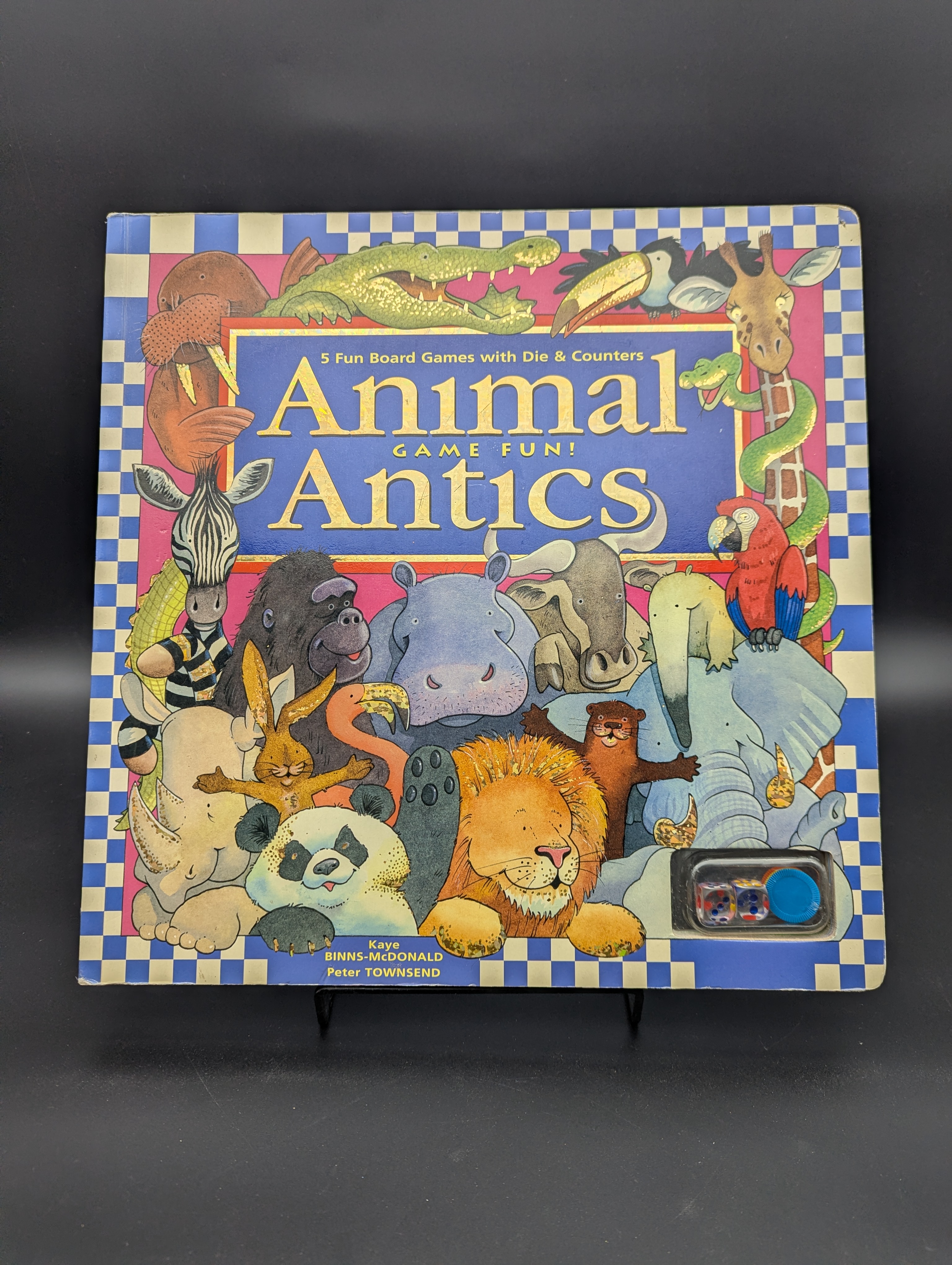 Animal Antics Game Fun! Board Game Book, c.2003 — Lot 056, photograph 1