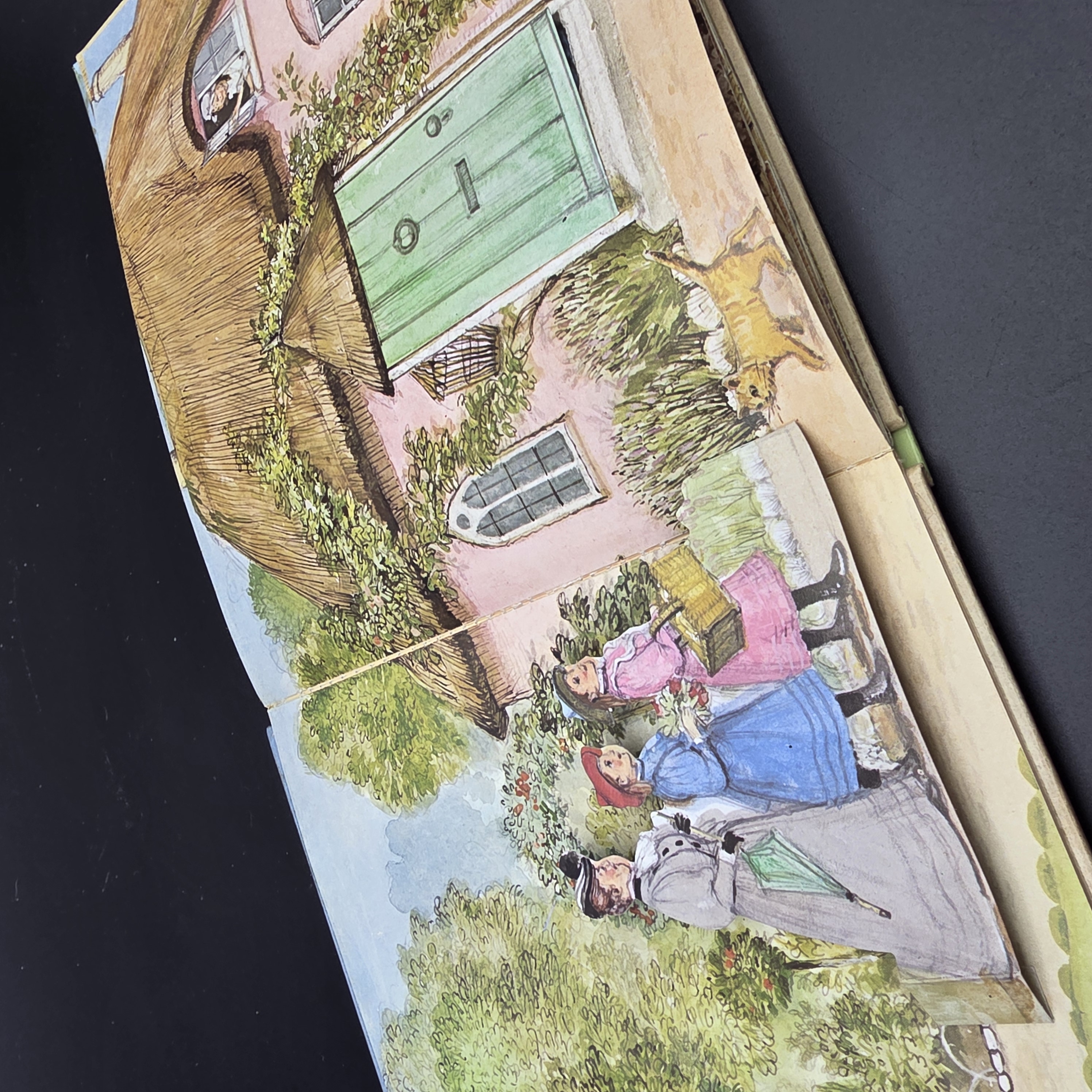 Lavinia's Cottage by John S Goodall (Hardcover, 1982) Pop-up Flaps Tabs Kids — Lot 060, photograph 3