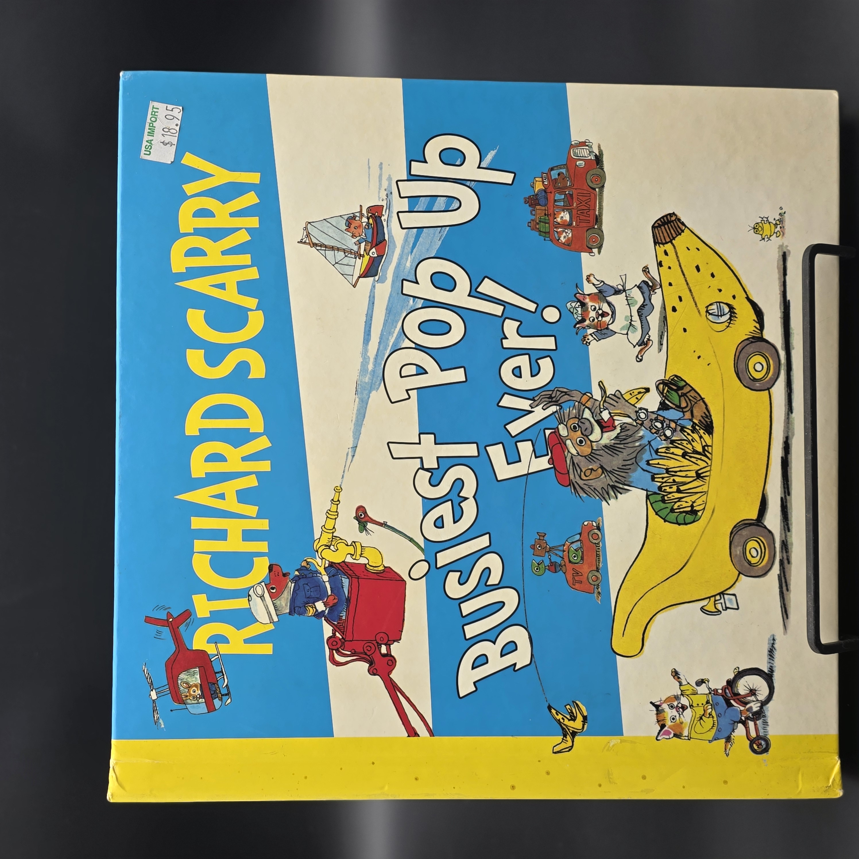Busiest Pop-up Ever! by Richard Scarry (Pop-Up, 2007) Action Adventure Animals — Lot 012, photograph 2
