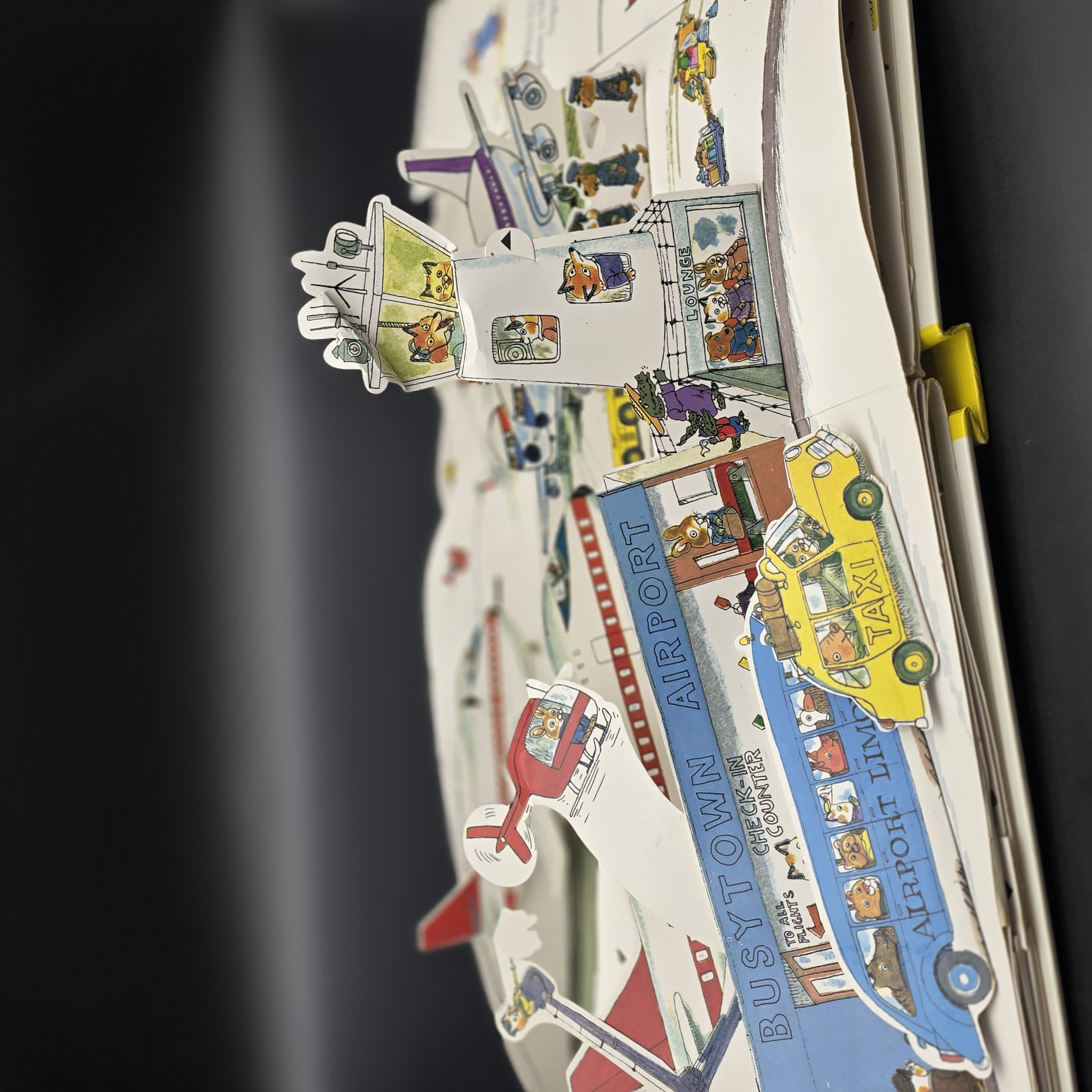 Busiest Pop-up Ever! by Richard Scarry (Pop-Up, 2007) Action Adventure Animals — Lot 012, photograph 6