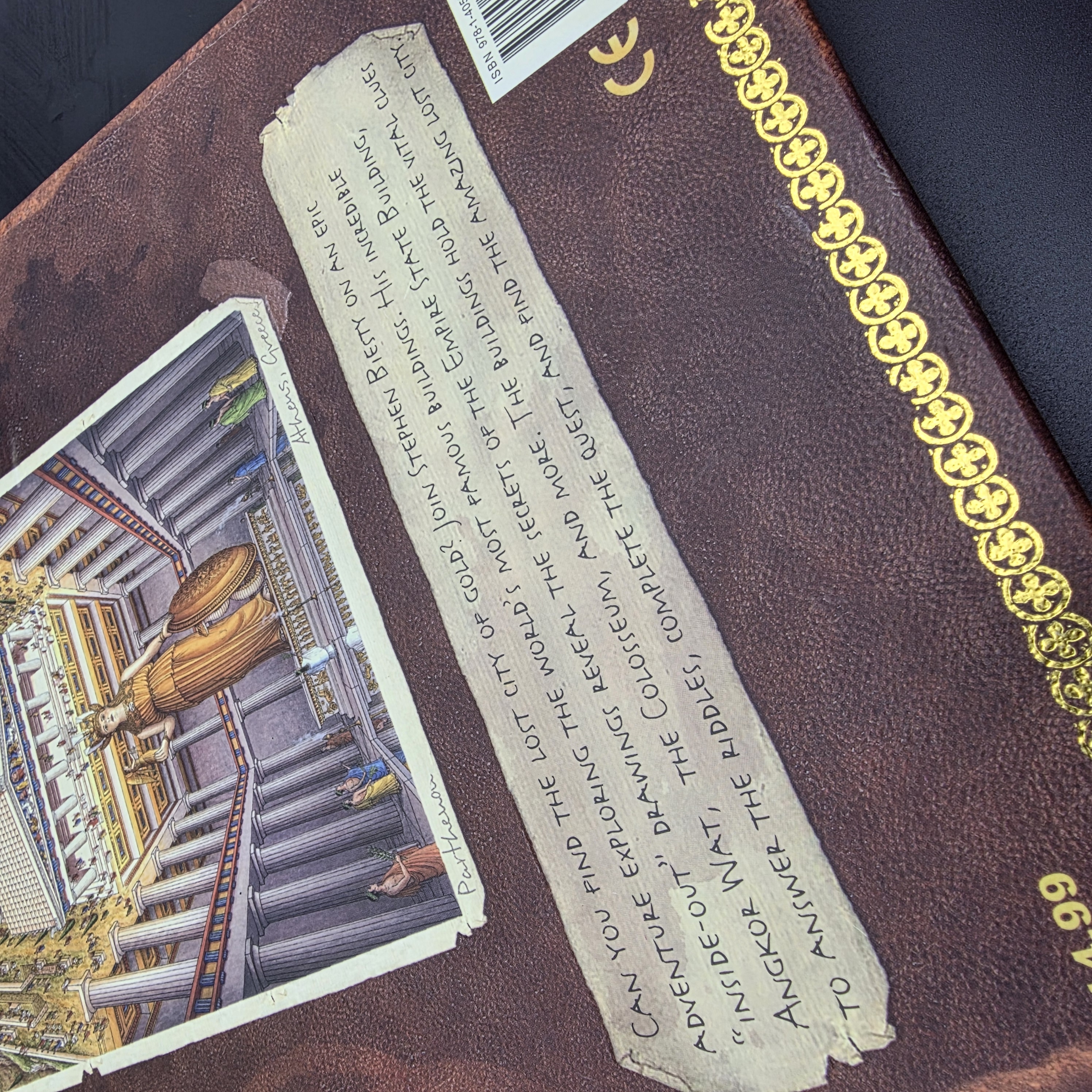 Lot of 2 Children's Interactive Books: Quest for the Lost City of Gold & The Time Traveler's Journal — Lot 063, photograph 8