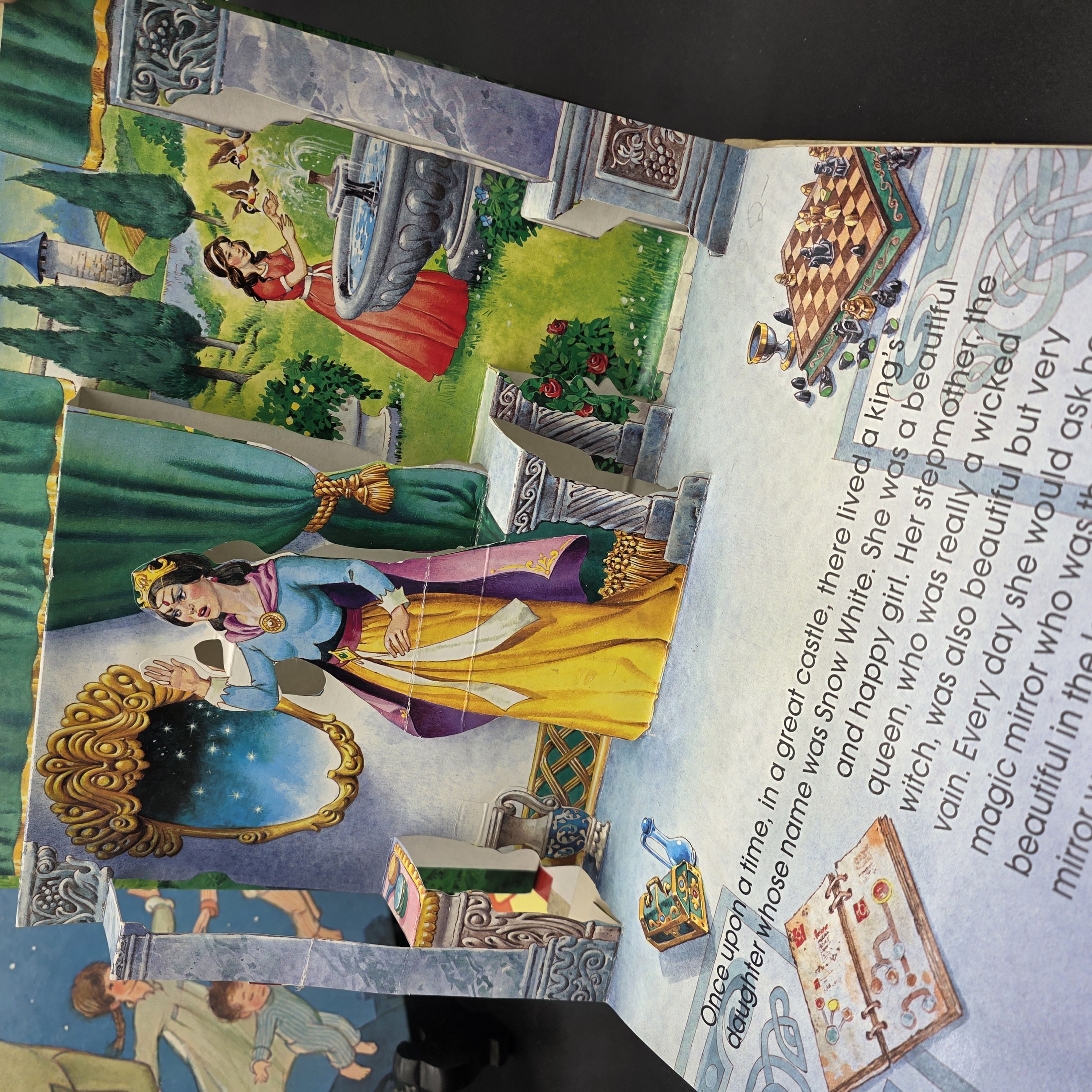 Lot of Three Vintage Pop-Up Children's Books: Peter Pan, Snow White, and Sinbad — Lot 066, photograph 3