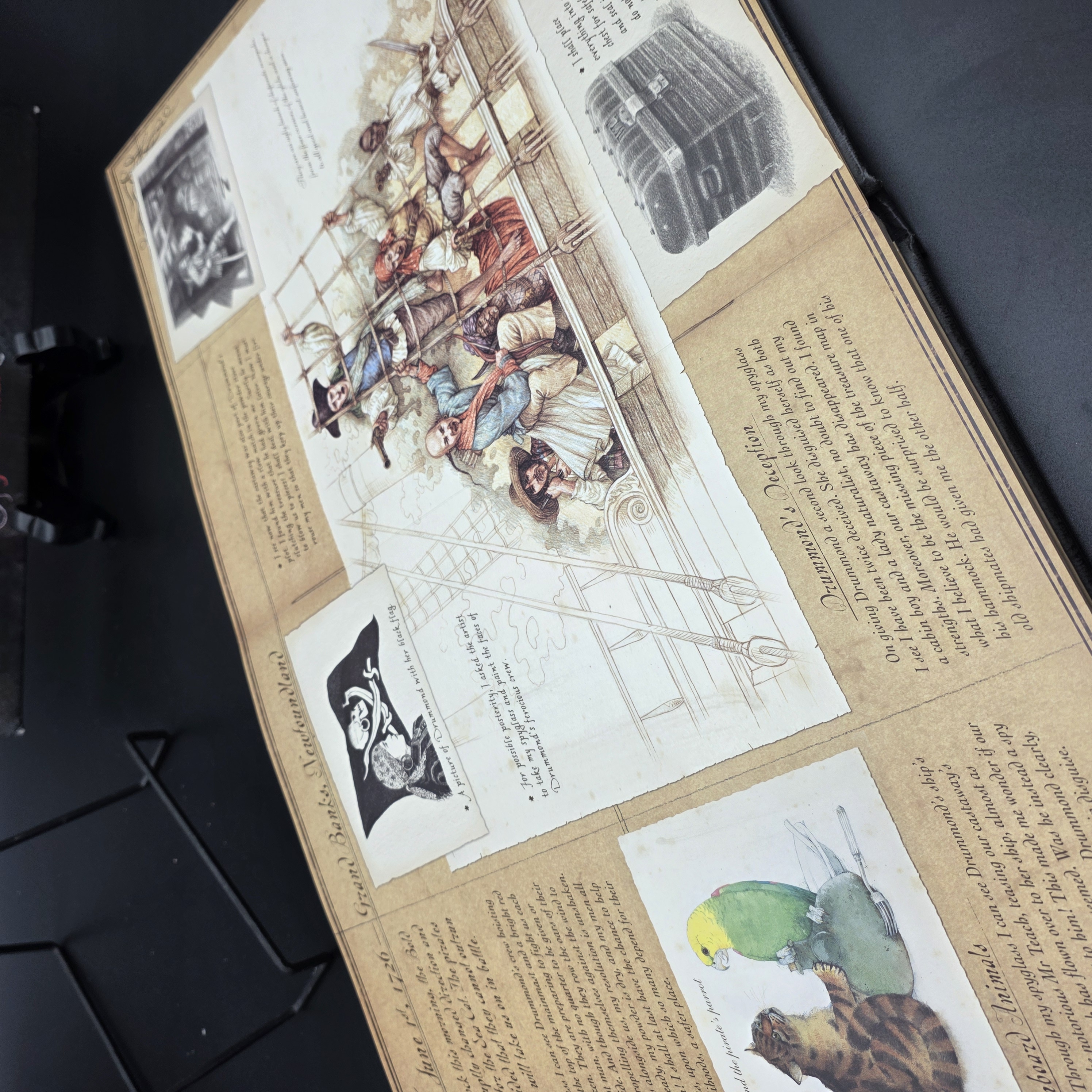 A lot comprising two highly engaging interactive children's books, "Pirateology" and "Pirates", designed to immerse young readers in the world of pirates with lavish illustrations and exciting details. - View 6