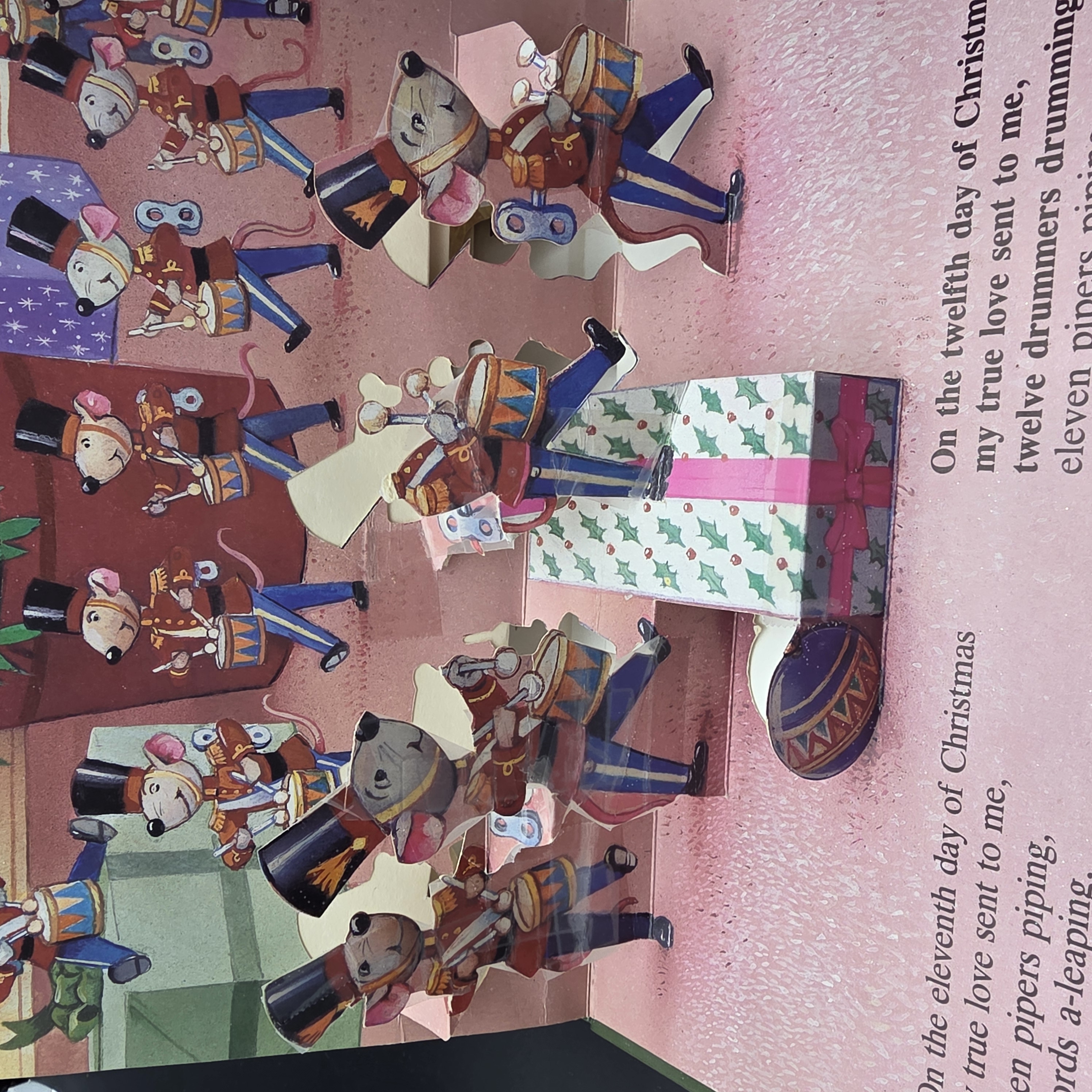 Lot of Two Pop-Up Christmas Books: The Night Before Christmas & The Twelve Days of Christmas — Lot 068, photograph 6