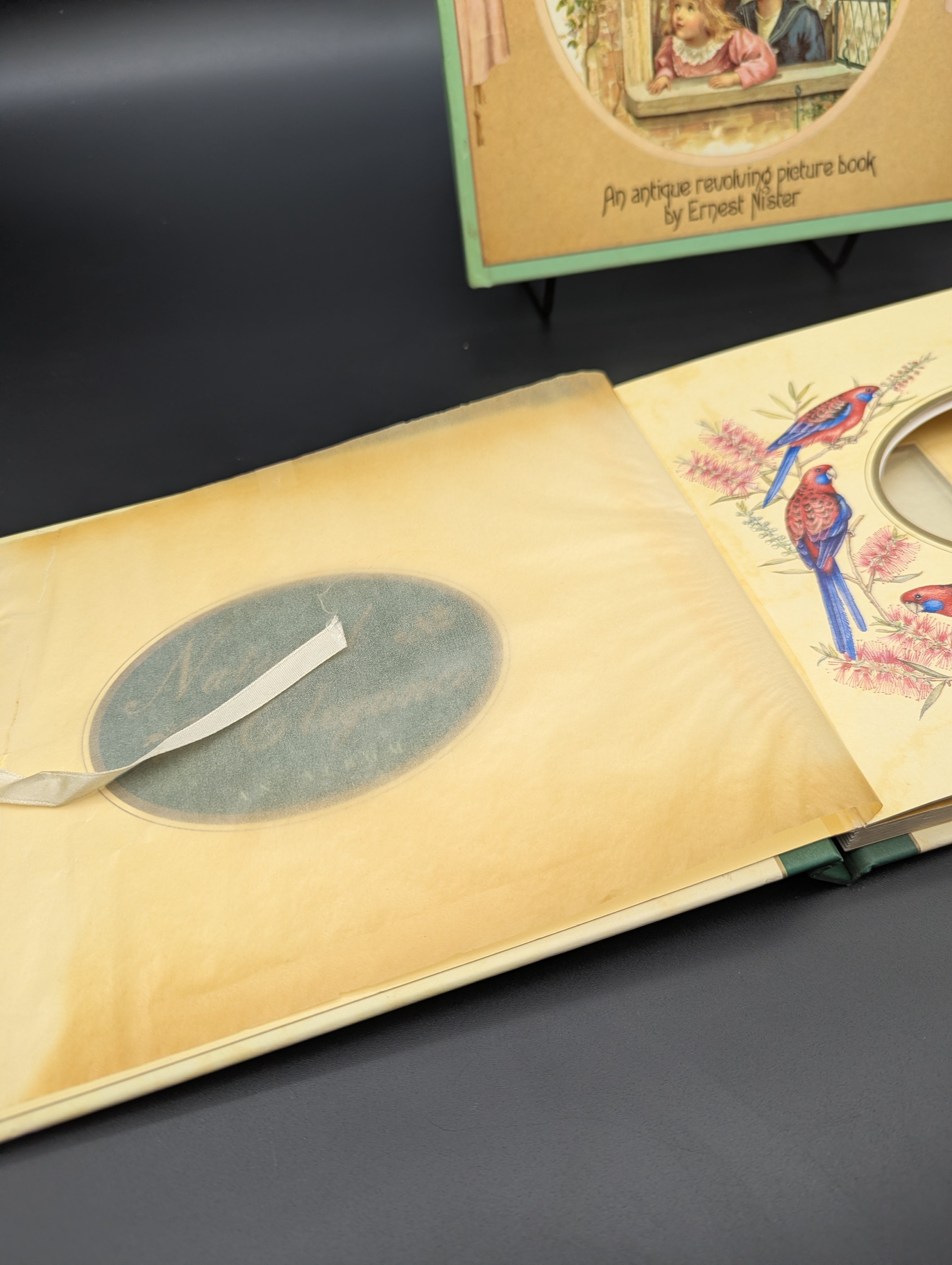 Magic Windows Ernest Nister Reproduction Revolving Picture Book — Lot 070, photograph 3