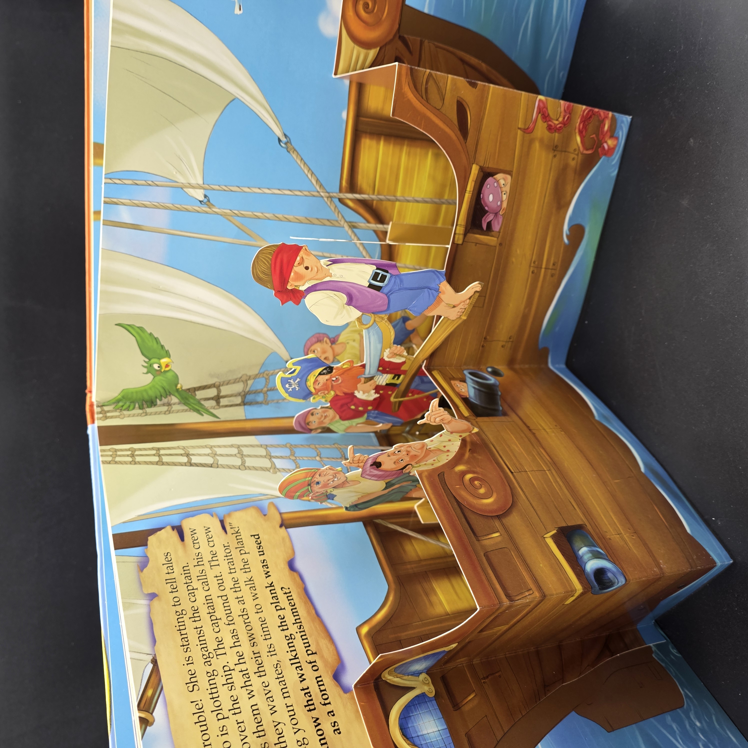 MEGA POP-UP Pirate Adventure by Sue Frampton (Hardcover, 2014) Kids Playset 3D — Lot 072, photograph 3