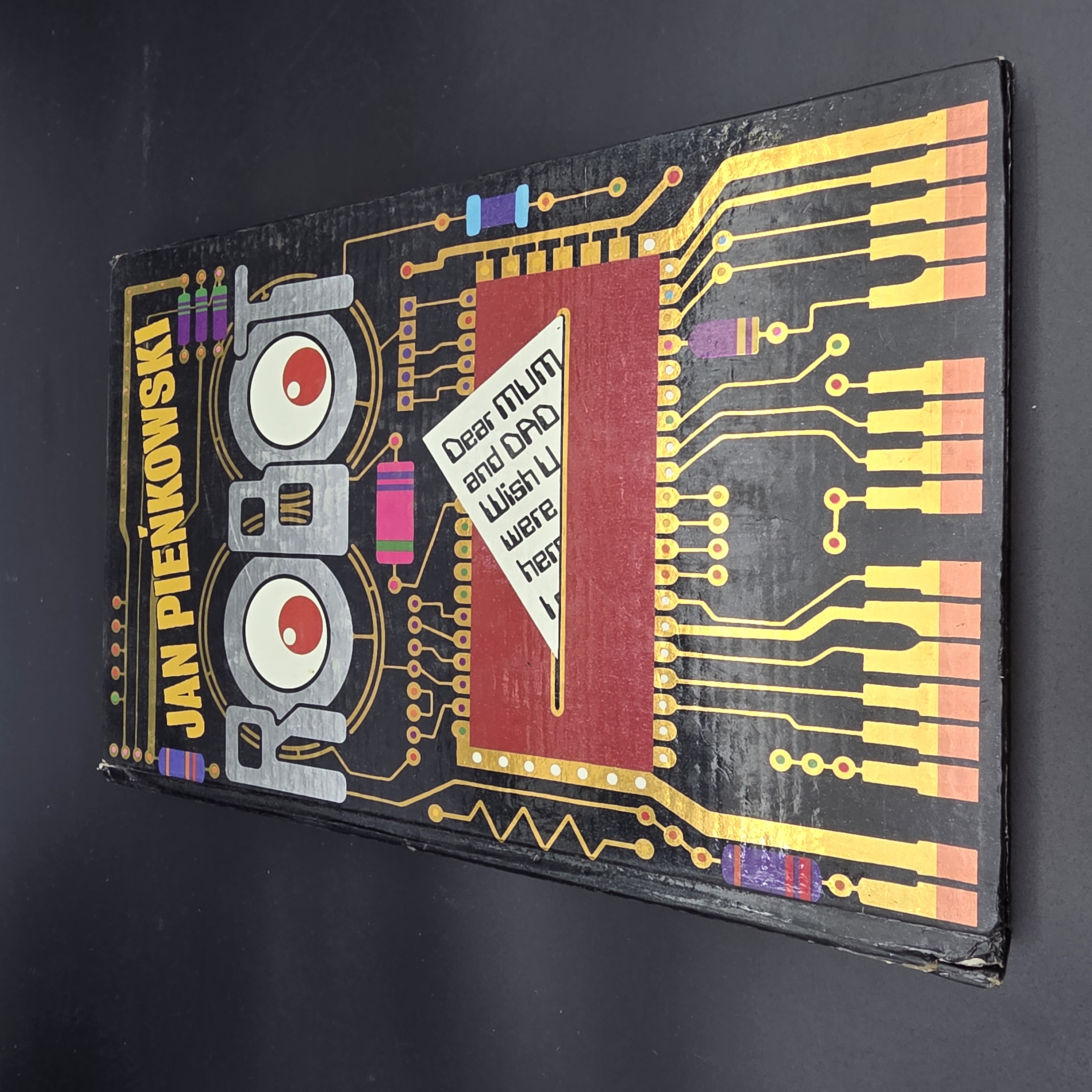 ROBOT by Jan Pieńkowski (Hardcover, 1981) Childrens Vintage Movable Pop-Up — Lot 021, photograph 2